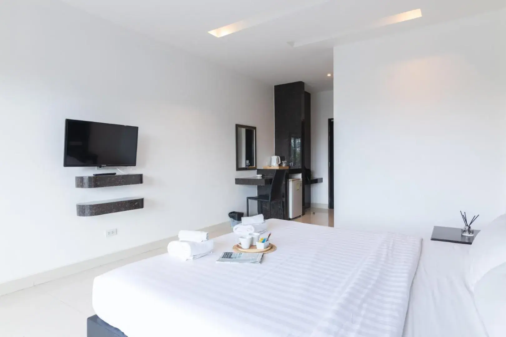 Bedroom in Tribe Pattaya SHA certificated