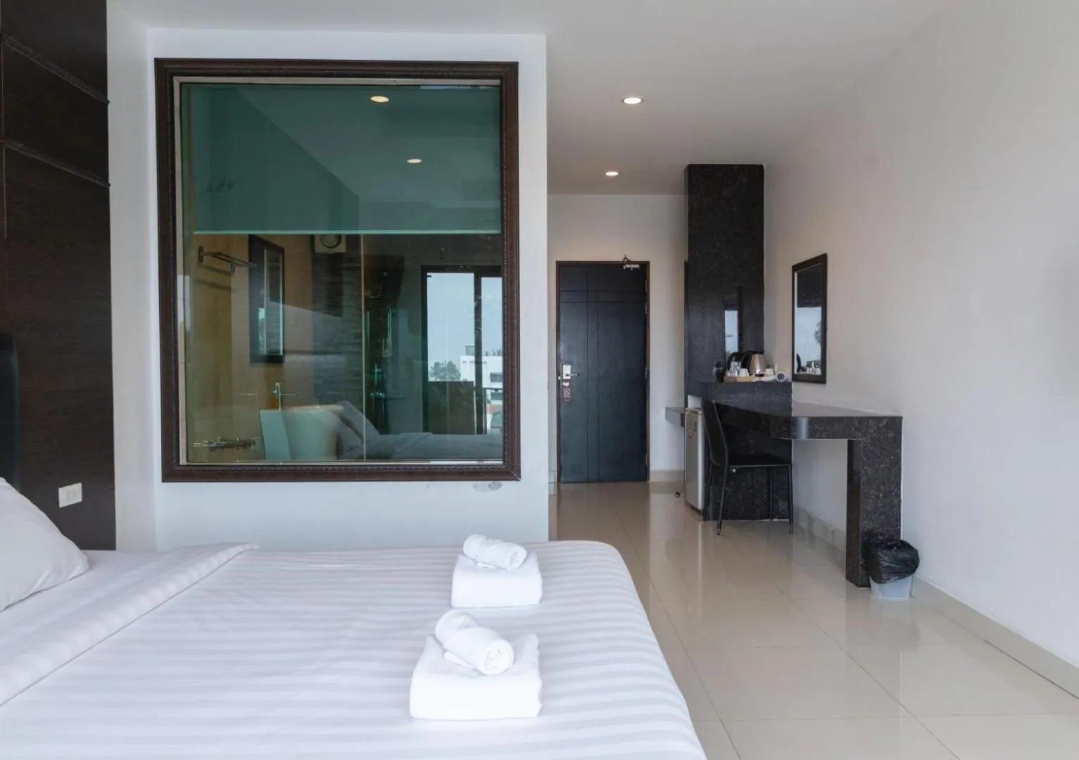 Bedroom, Bed in Tribe Pattaya
