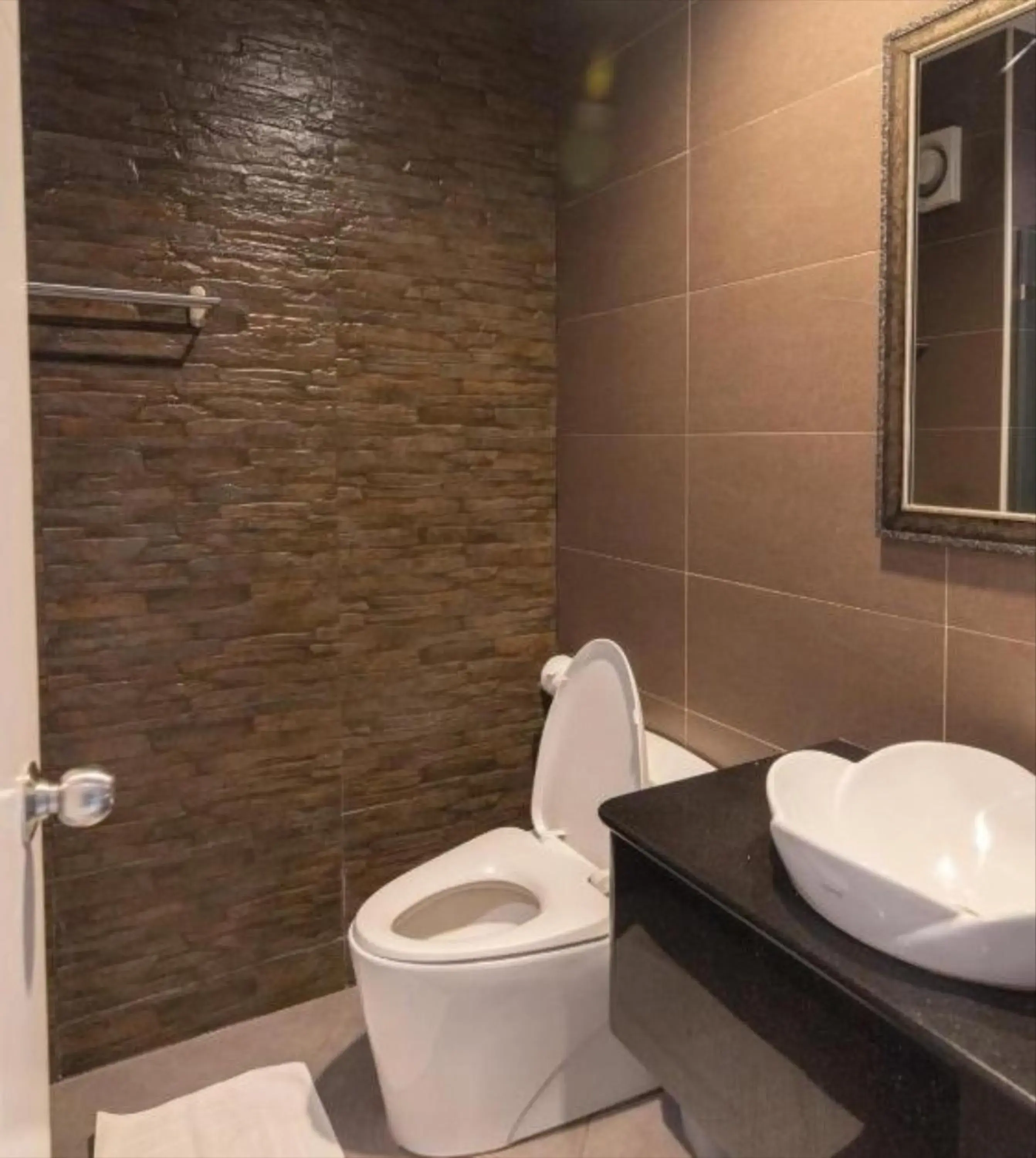 Bathroom in Tribe Pattaya SHA certificated