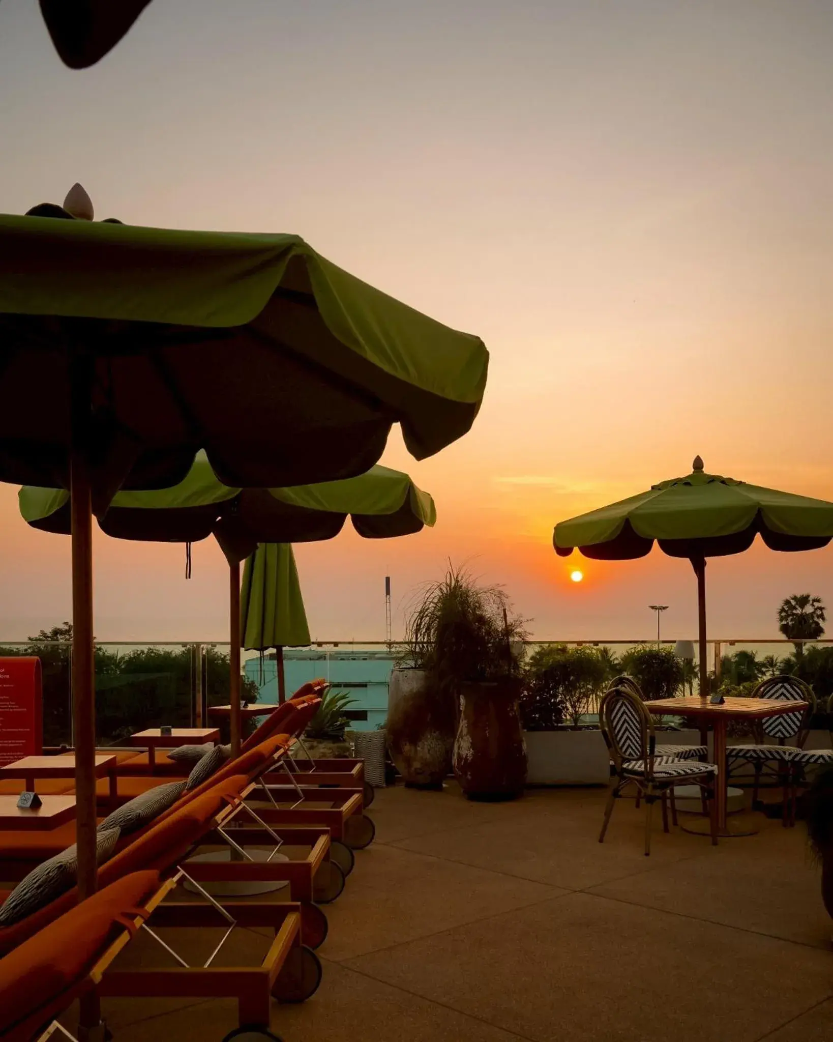 Swimming pool in Tribe Pattaya Swimming pool in Tribe Pattaya