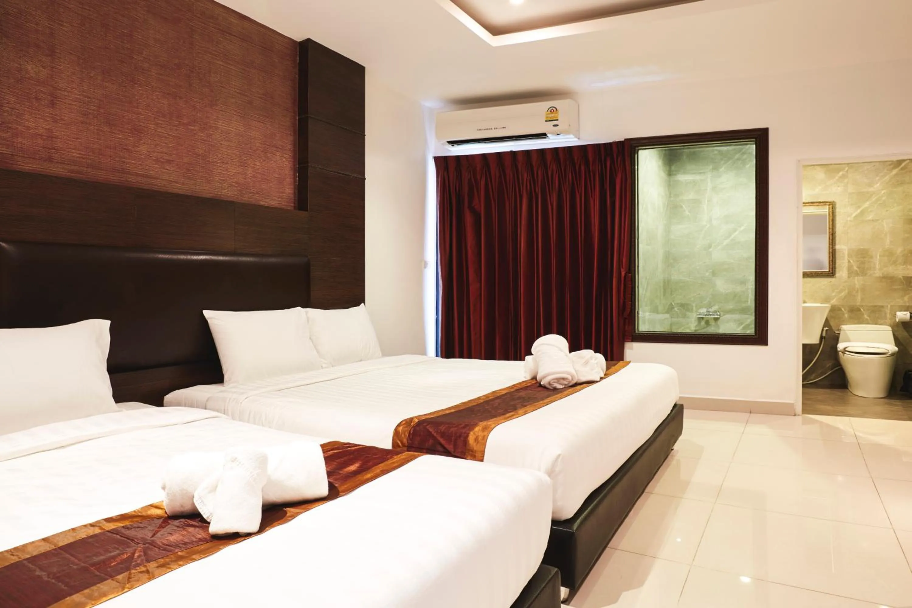 Bedroom, Bed in Tribe Pattaya