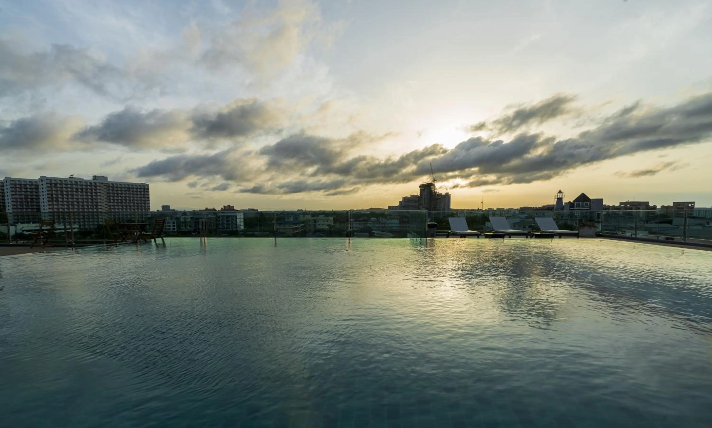 Swimming pool in Tribe Pattaya