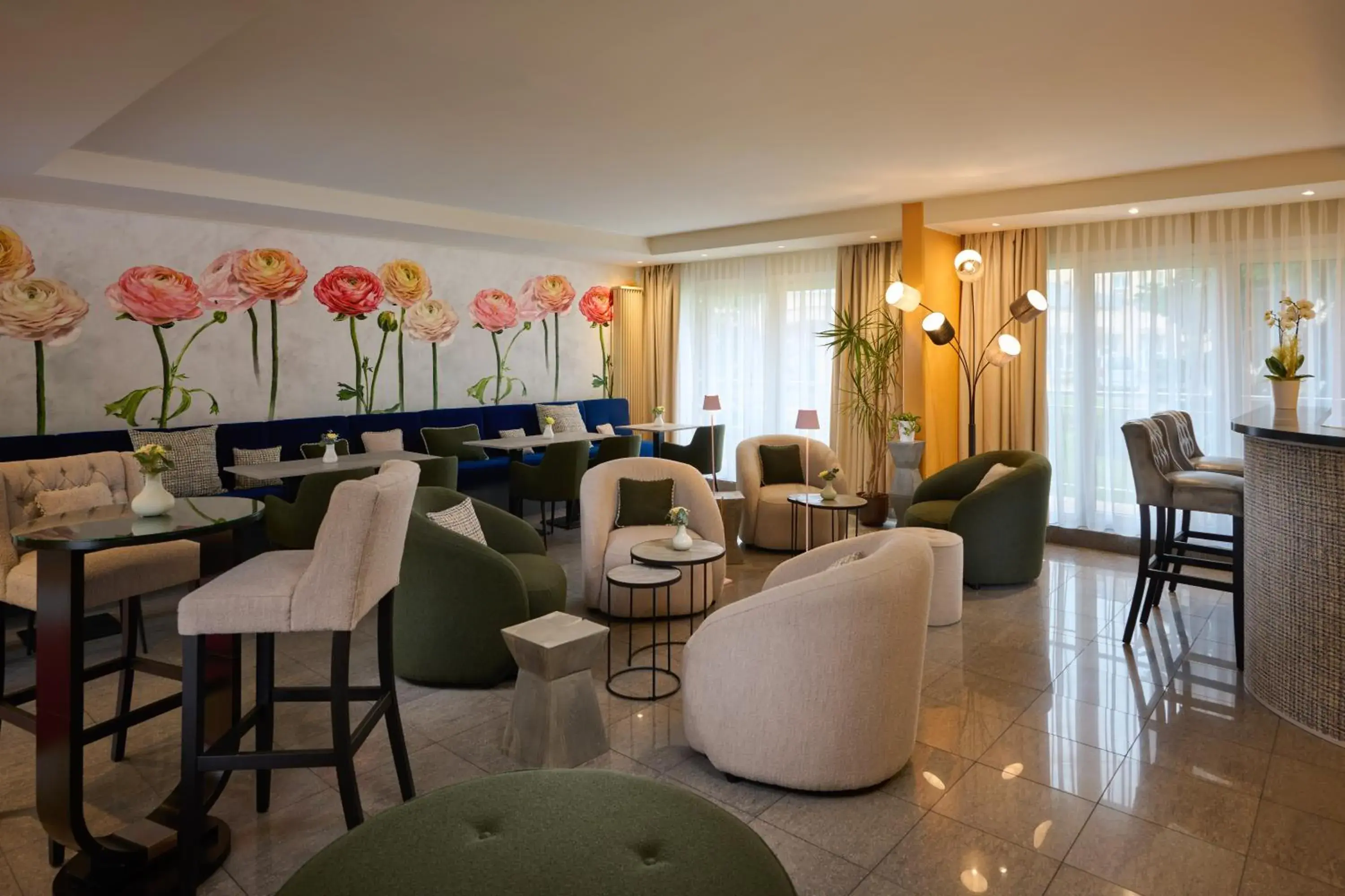 Lobby or reception in Hotel Parc Belle-Vue Lobby or reception in Hotel Parc Belle-Vue