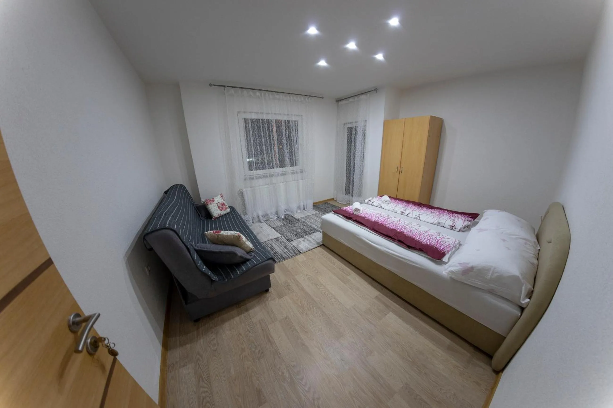 Bed in Apartments Aqua Resa