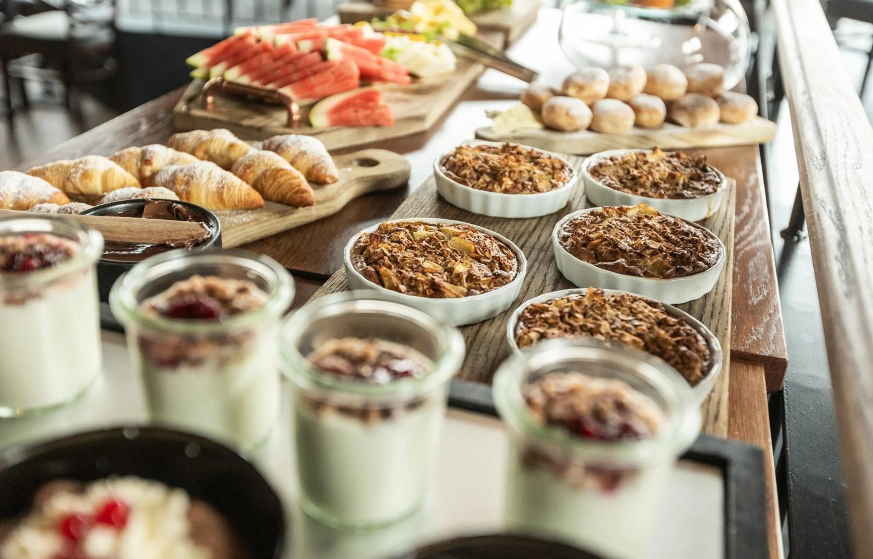 Buffet breakfast in Hotell Drottninggatan 11