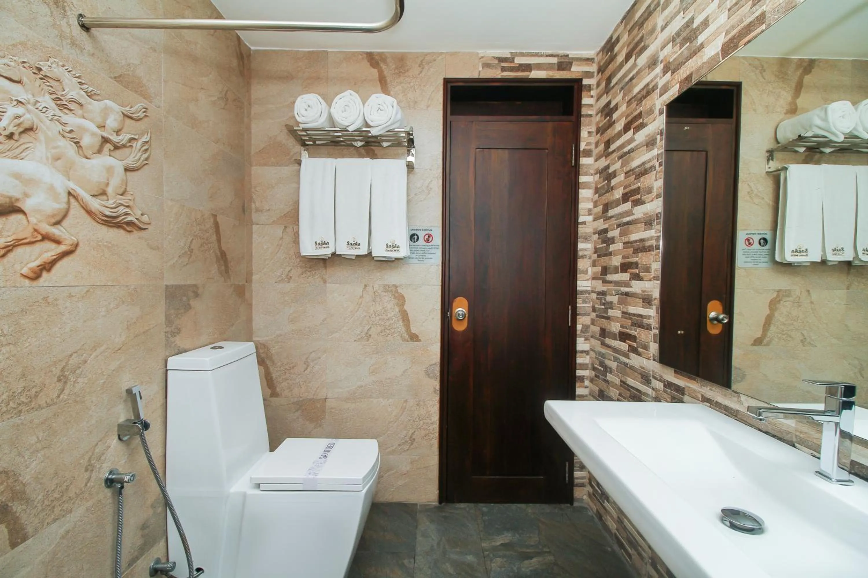 Bathroom in Sasha Transit Hotel