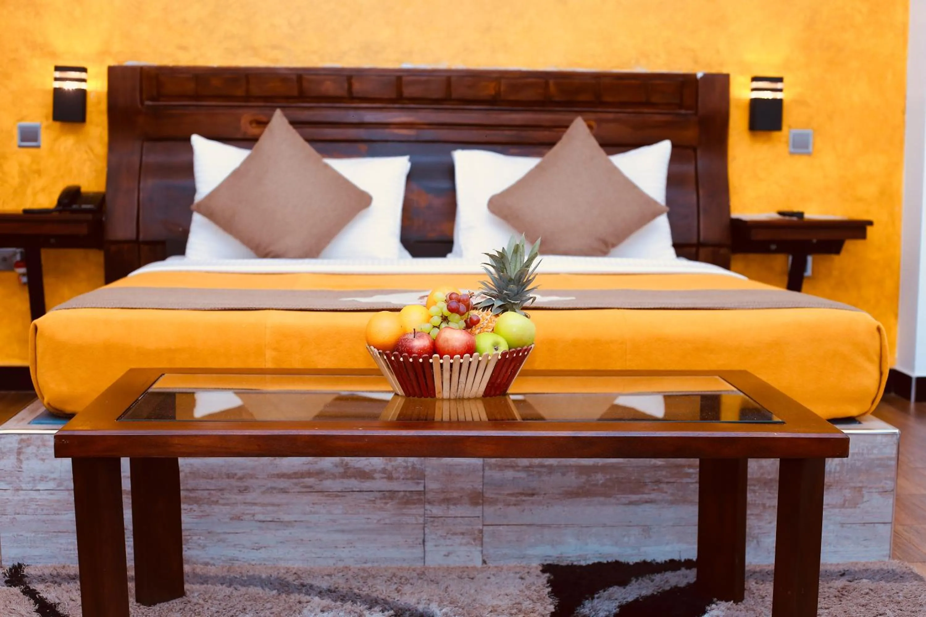 Bed in Sasha Transit Hotel