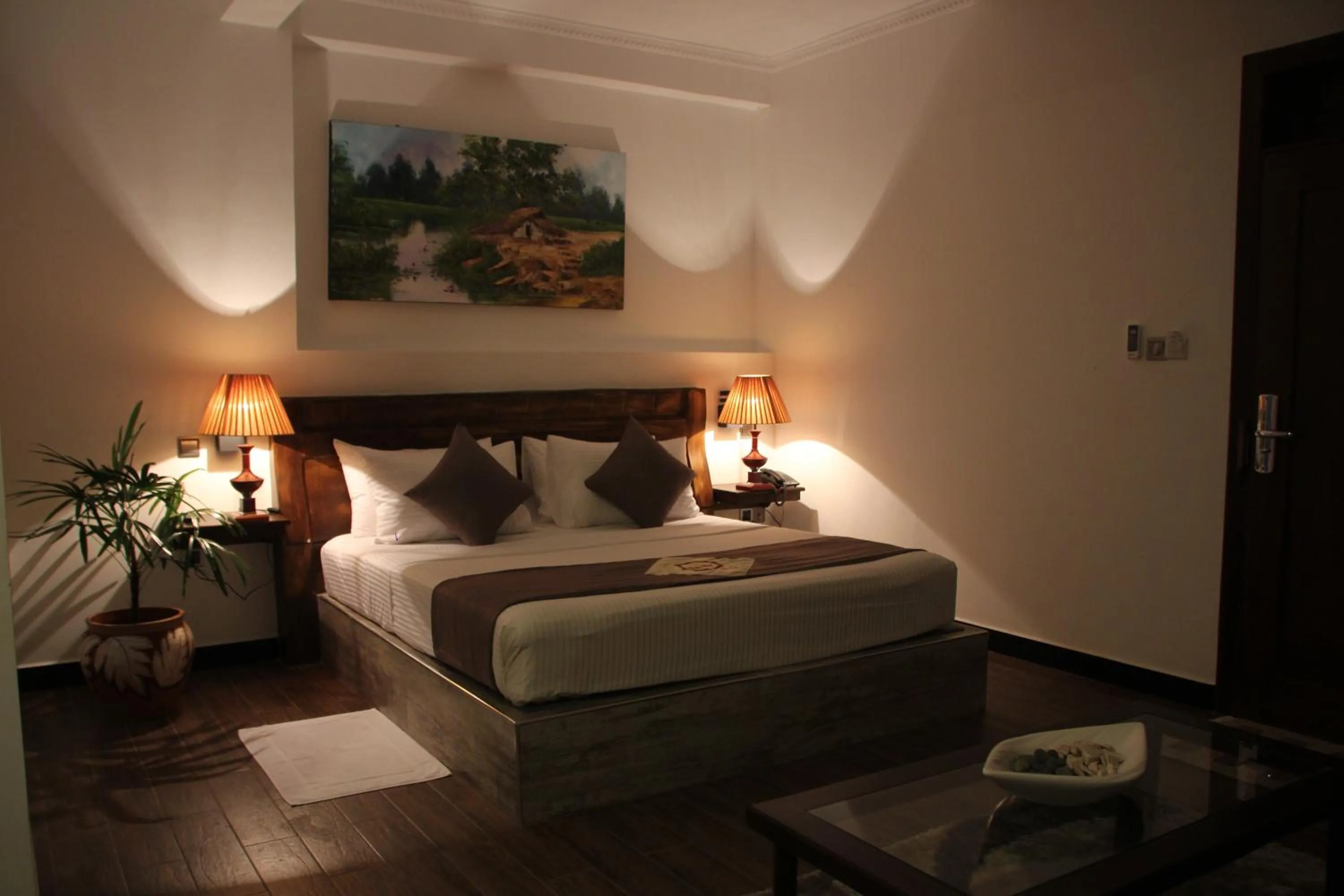 Bed in Sasha Transit Hotel