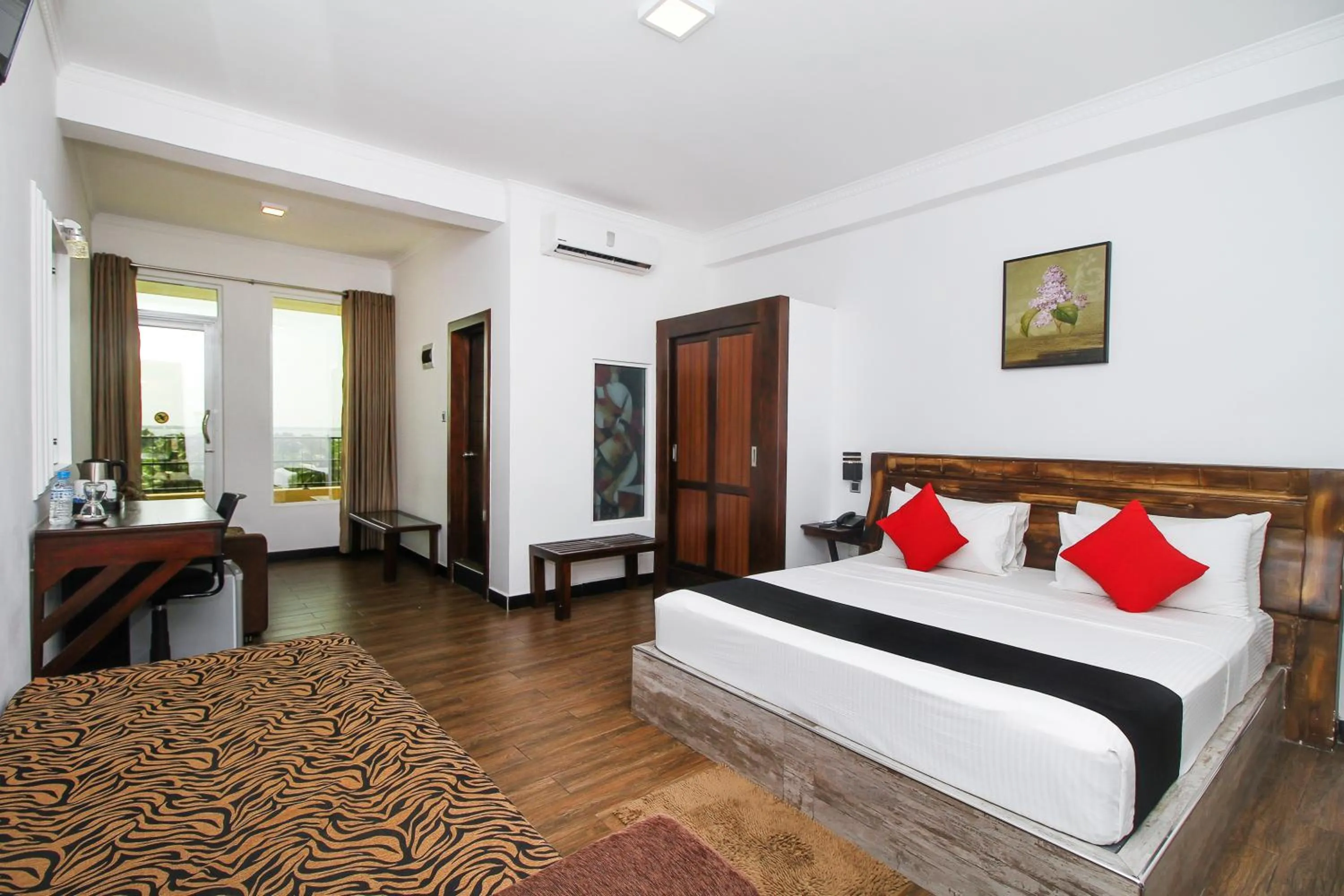 Bed in Sasha Transit Hotel