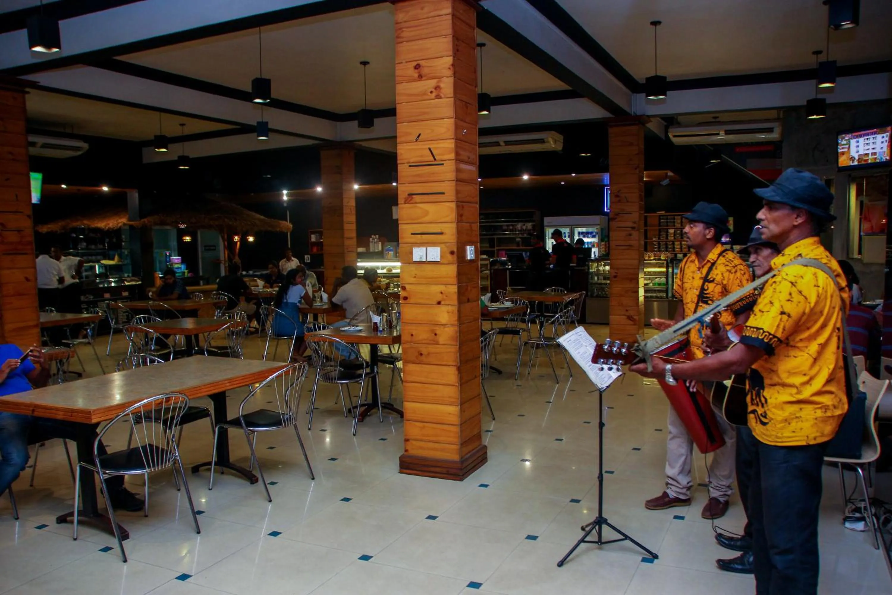 Evening entertainment in Sasha Transit Hotel