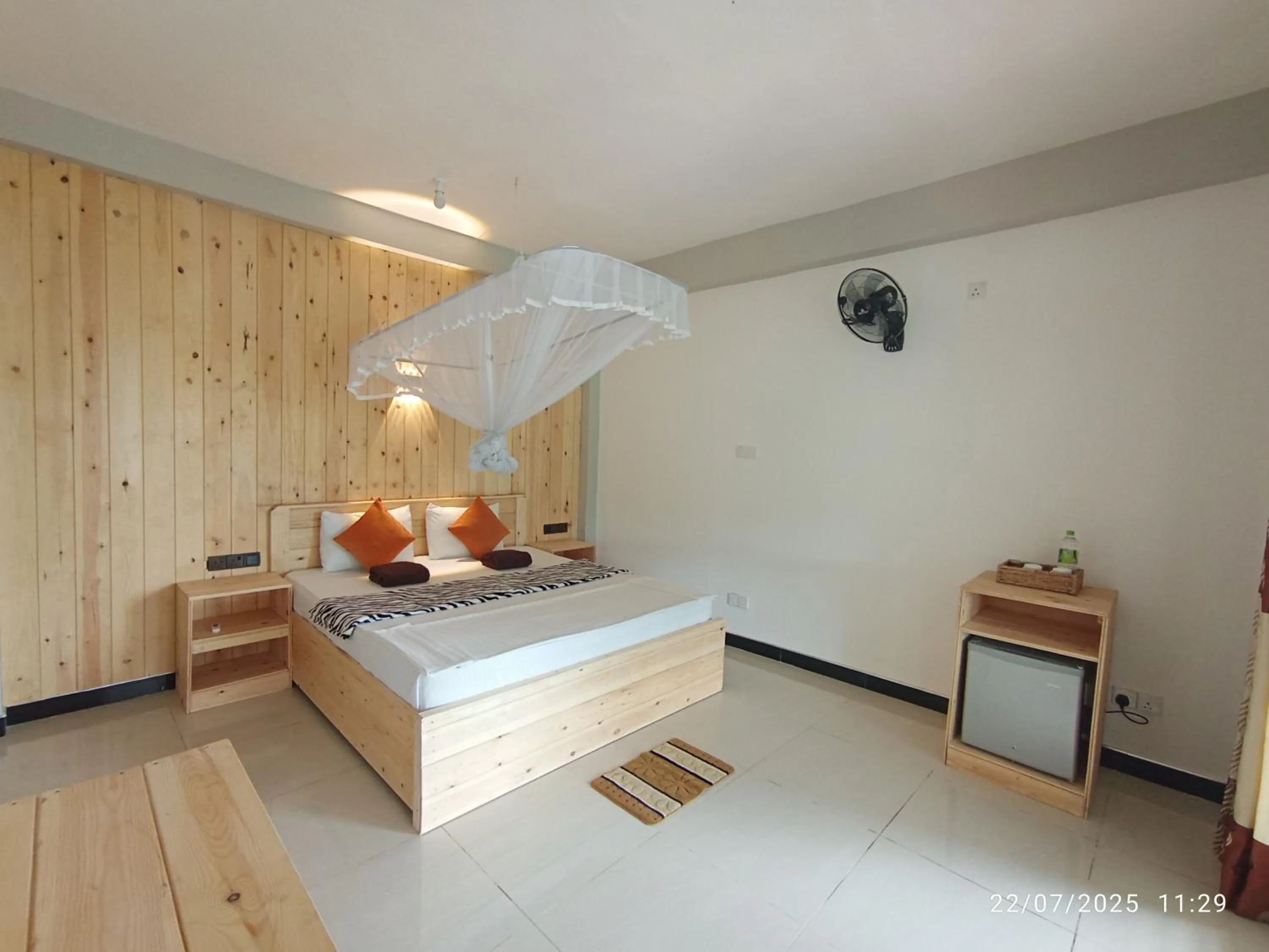 Bed in Dimuthu Home Stay