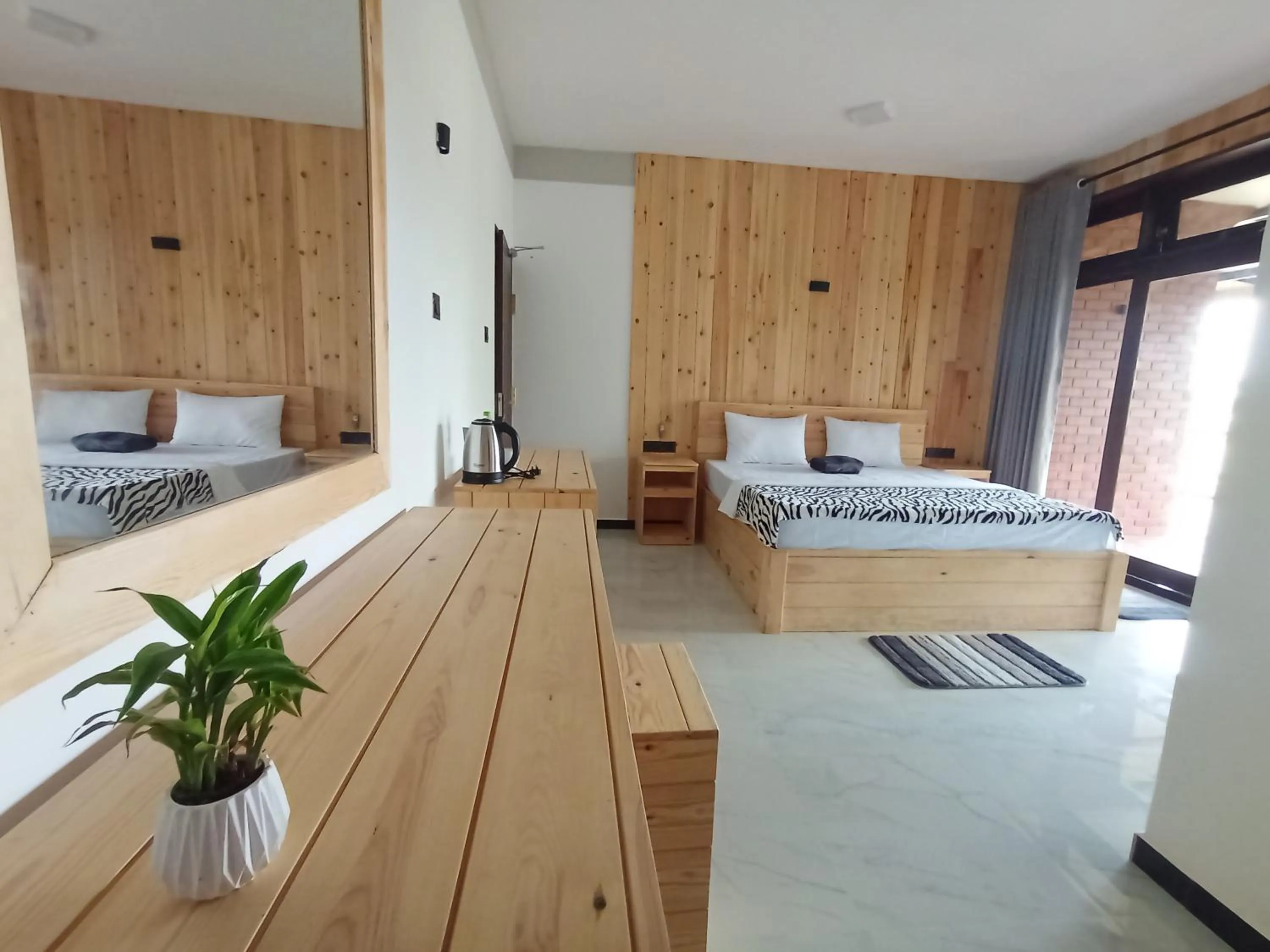 Bed in Dimuthu Home Stay