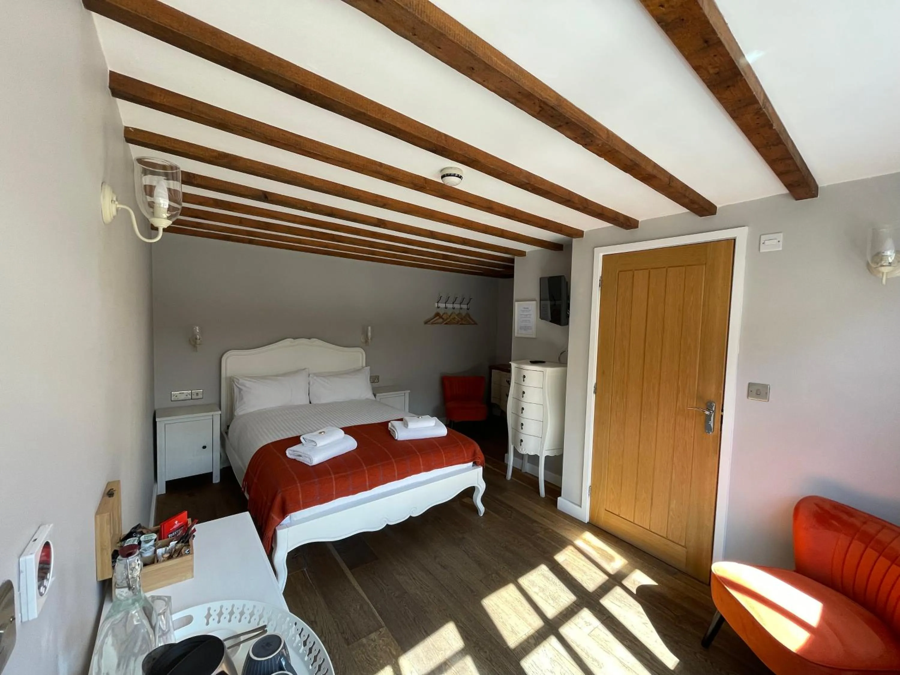 Bed in The Queen Matilda Country Rooms