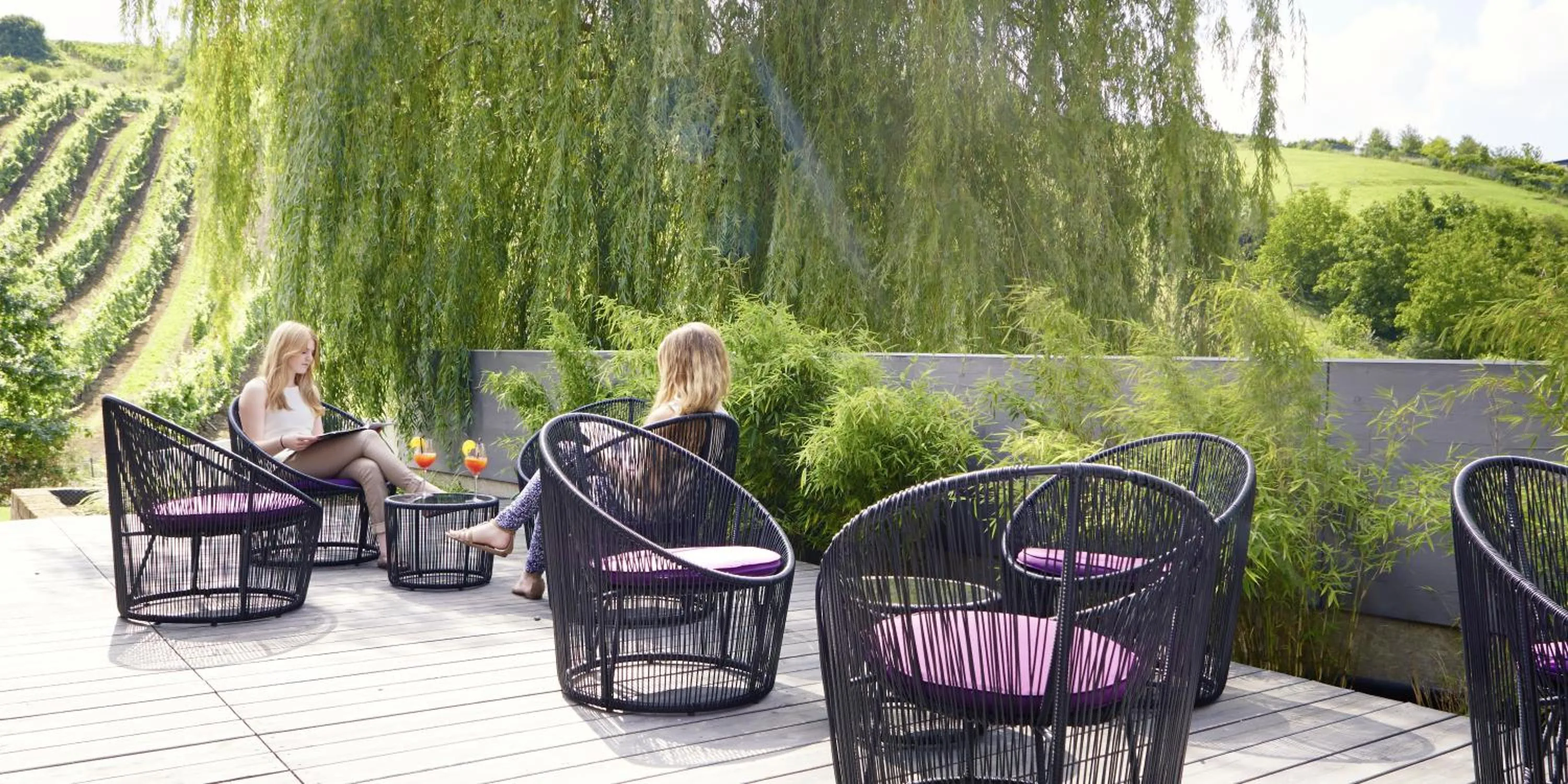 Balcony/Terrace in Hotel de l'Ecluse Superior