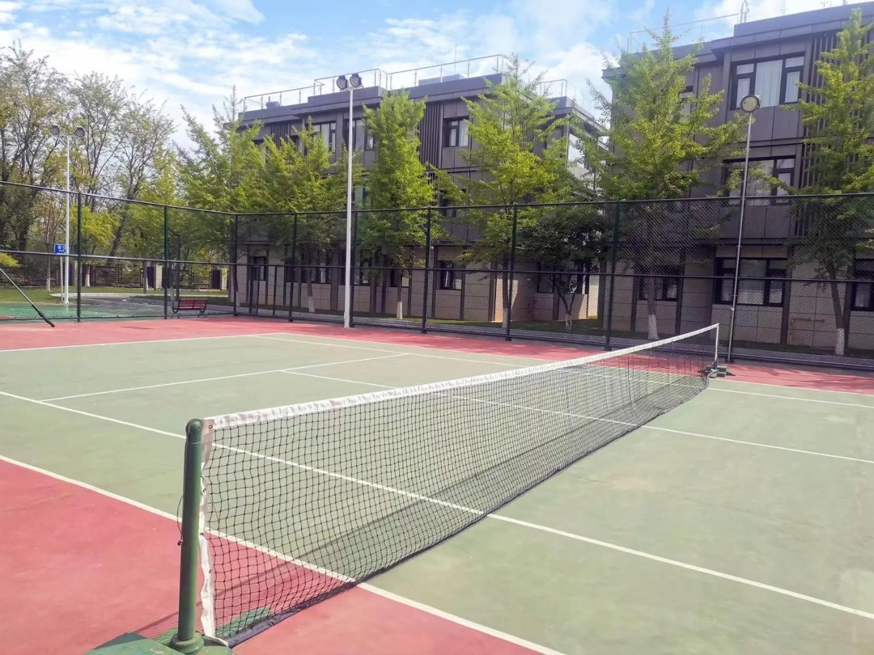 Tennis court in Green Park Hotel Tianjin