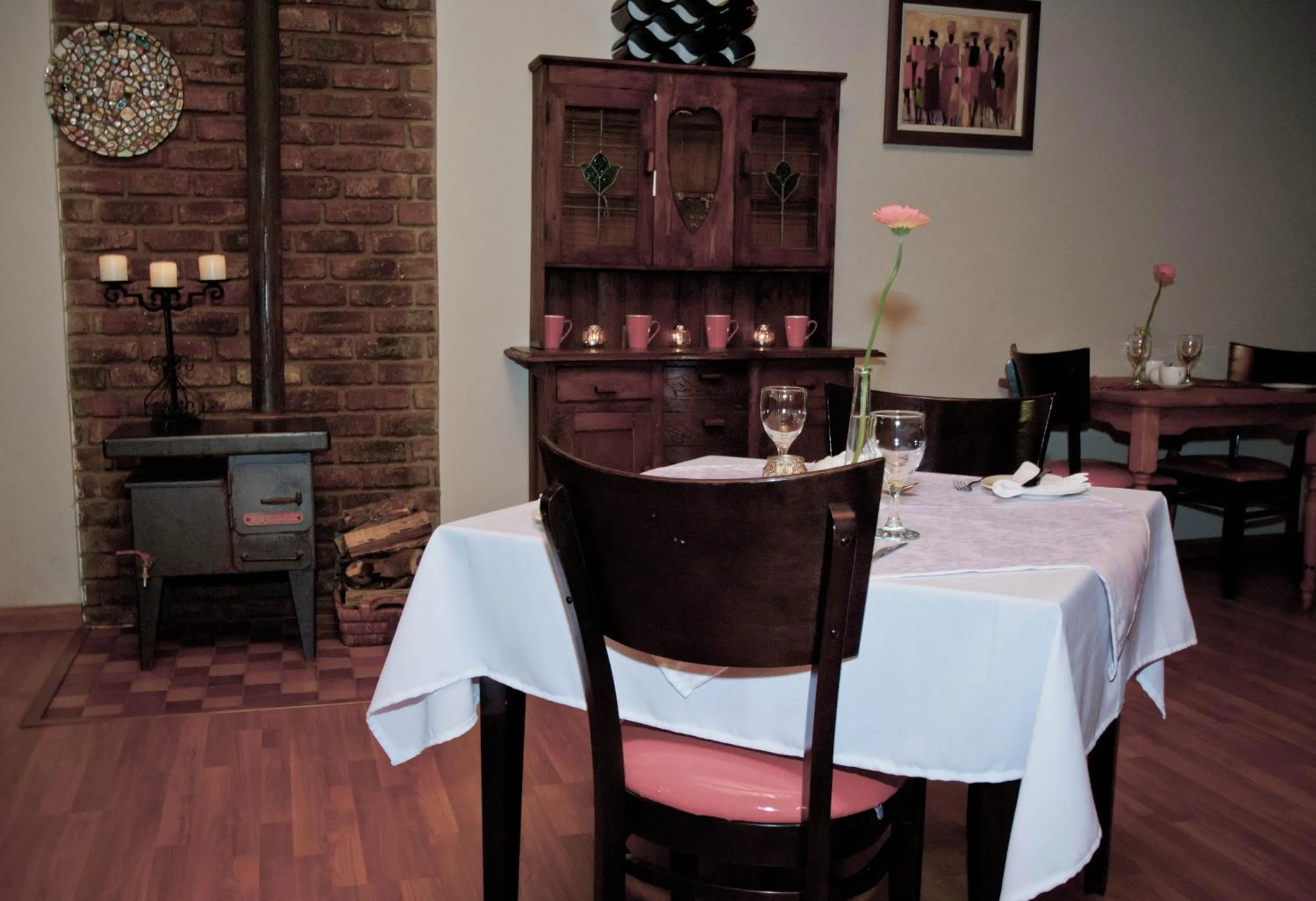 Dining area in Huys ten Bosch