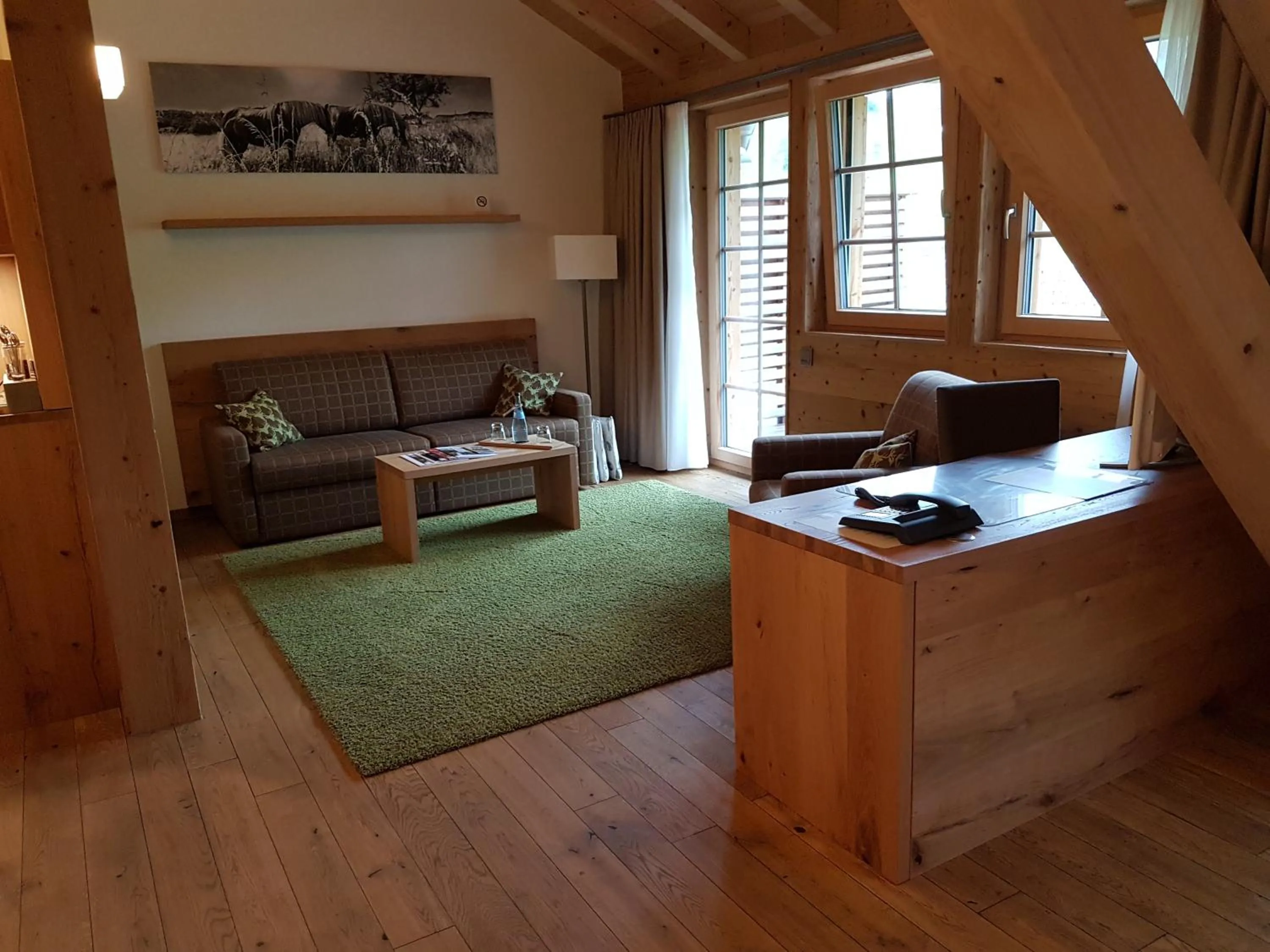 Living room in Gästehaus der Geroldsauer Mühle