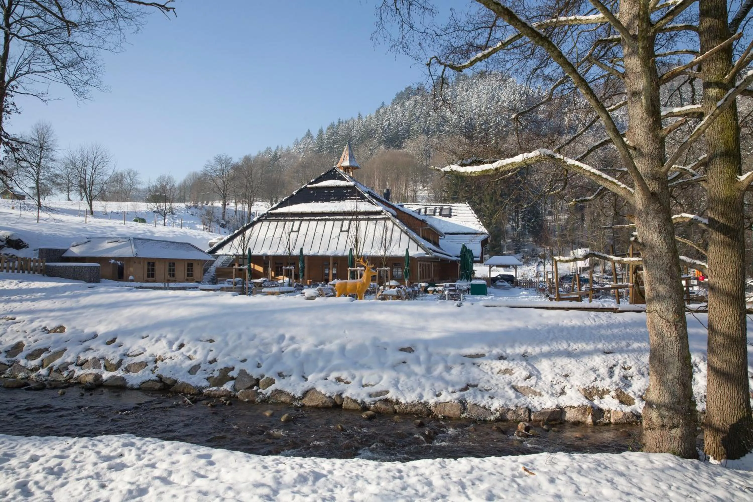 Property building in Gästehaus der Geroldsauer Mühle