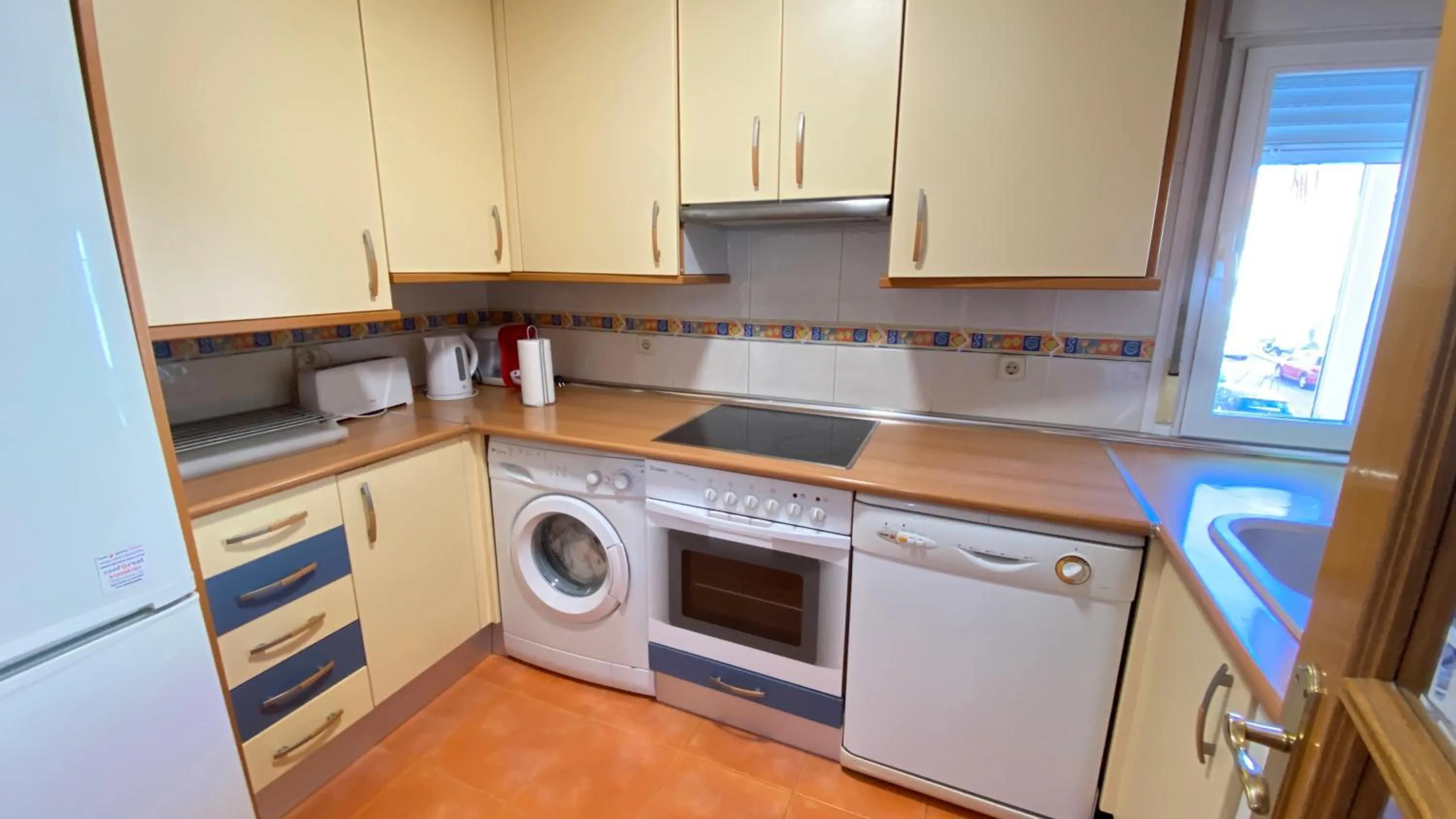 Kitchen or kitchenette in Apartamento Aluche con parking gratuito