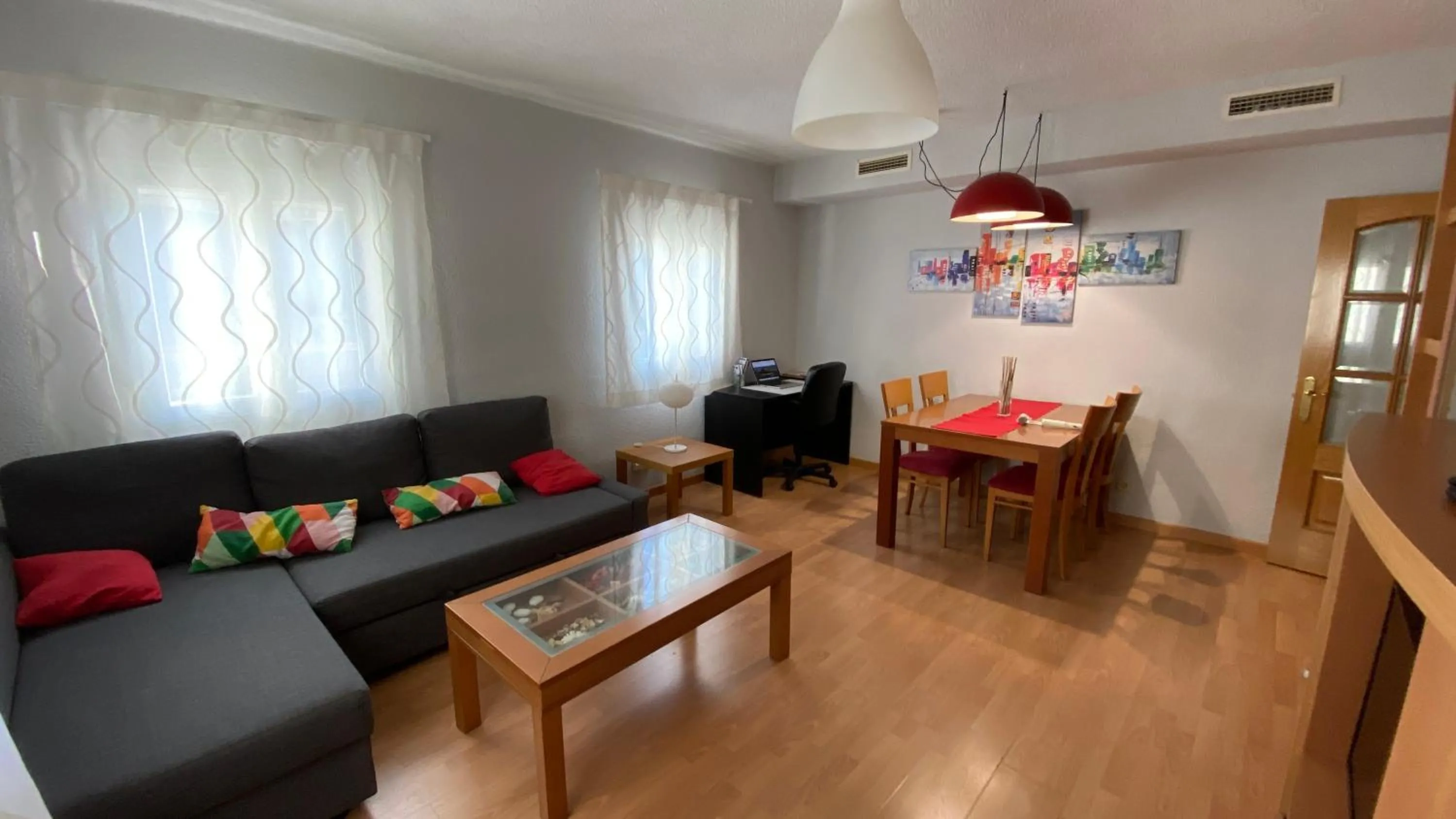 Living room in Apartamento Aluche con parking gratuito