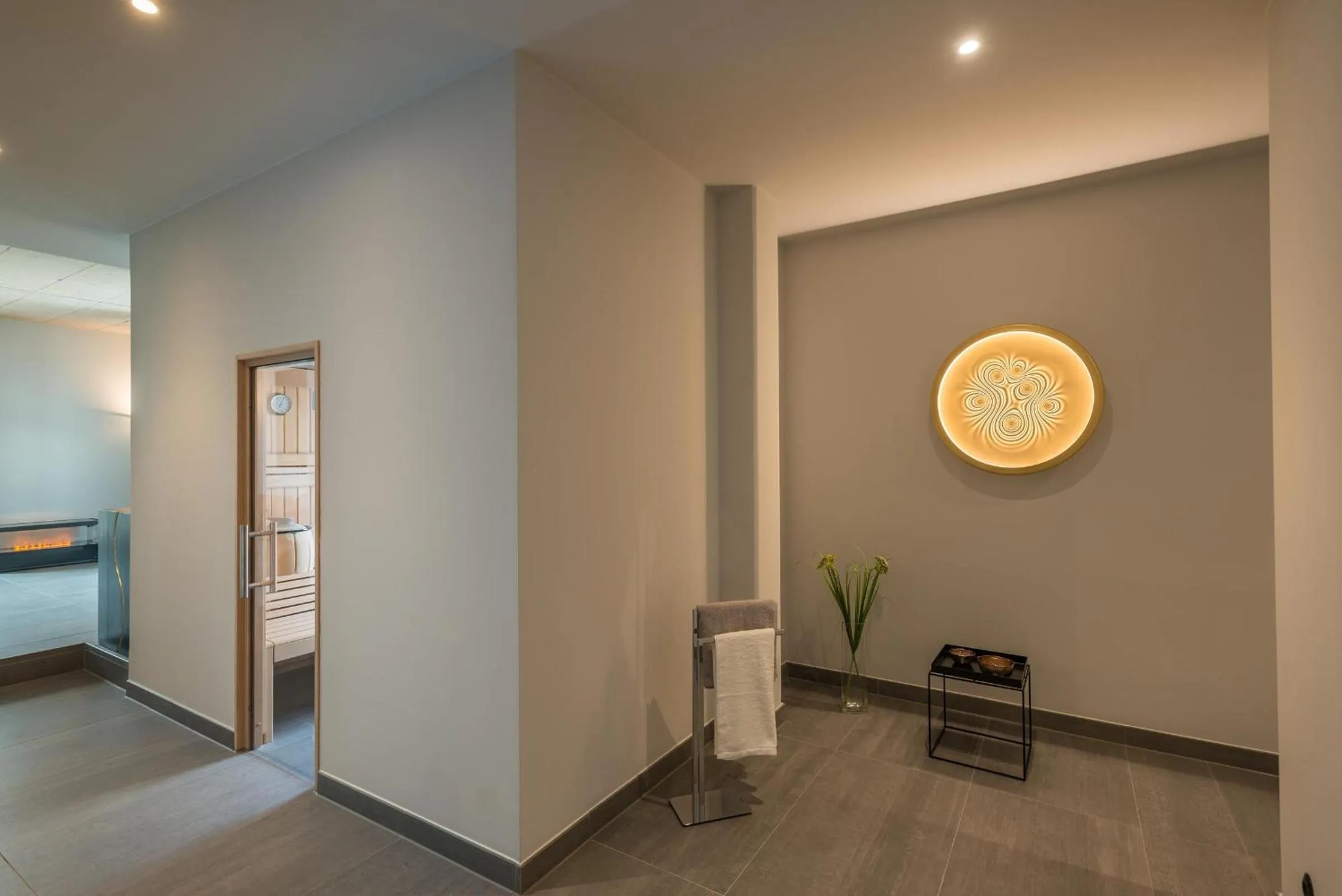 Sauna in Golden Ball, Exclusive Serviced Apartments Munich