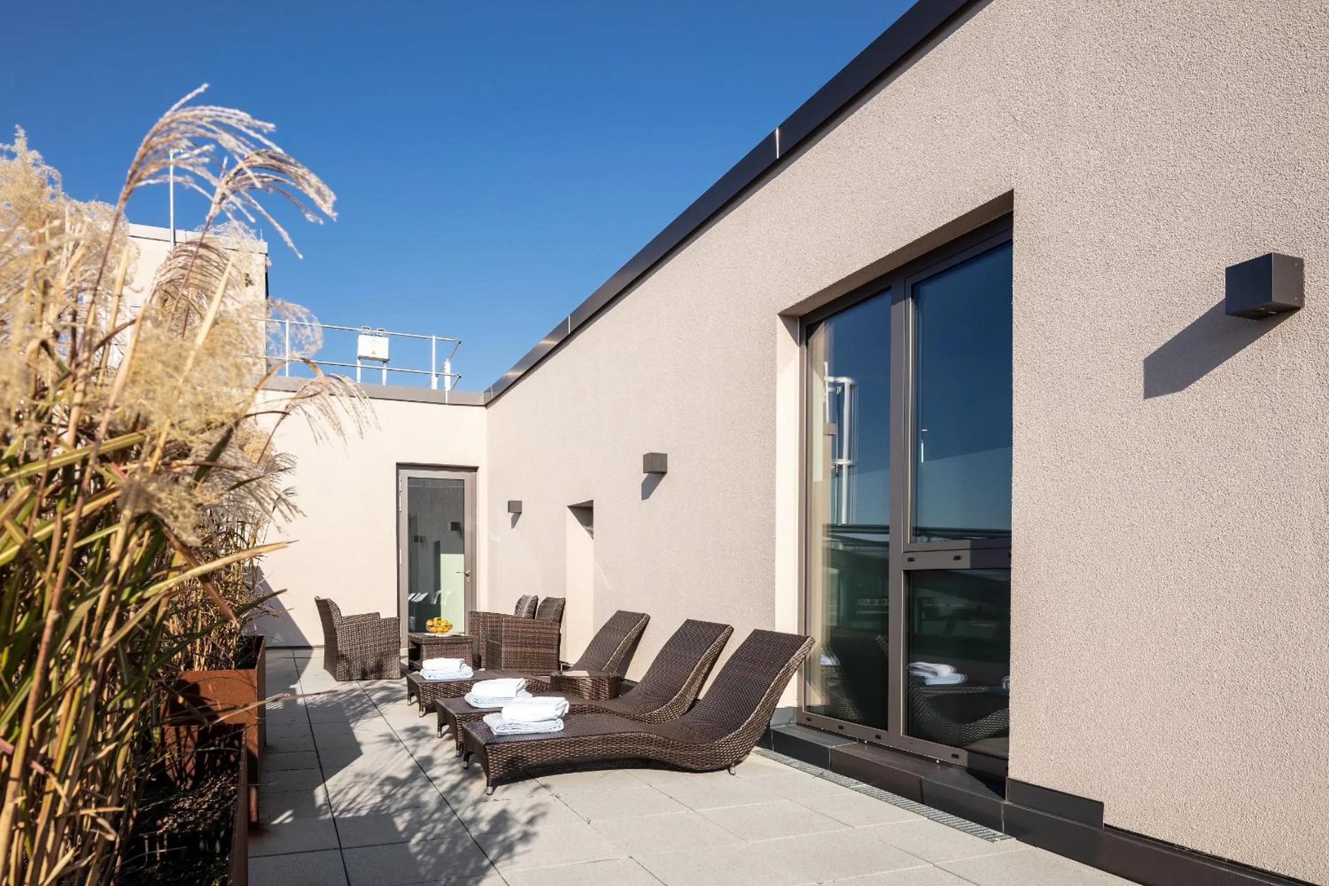 Balcony/Terrace in Golden Ball, Exclusive Serviced Apartments Munich