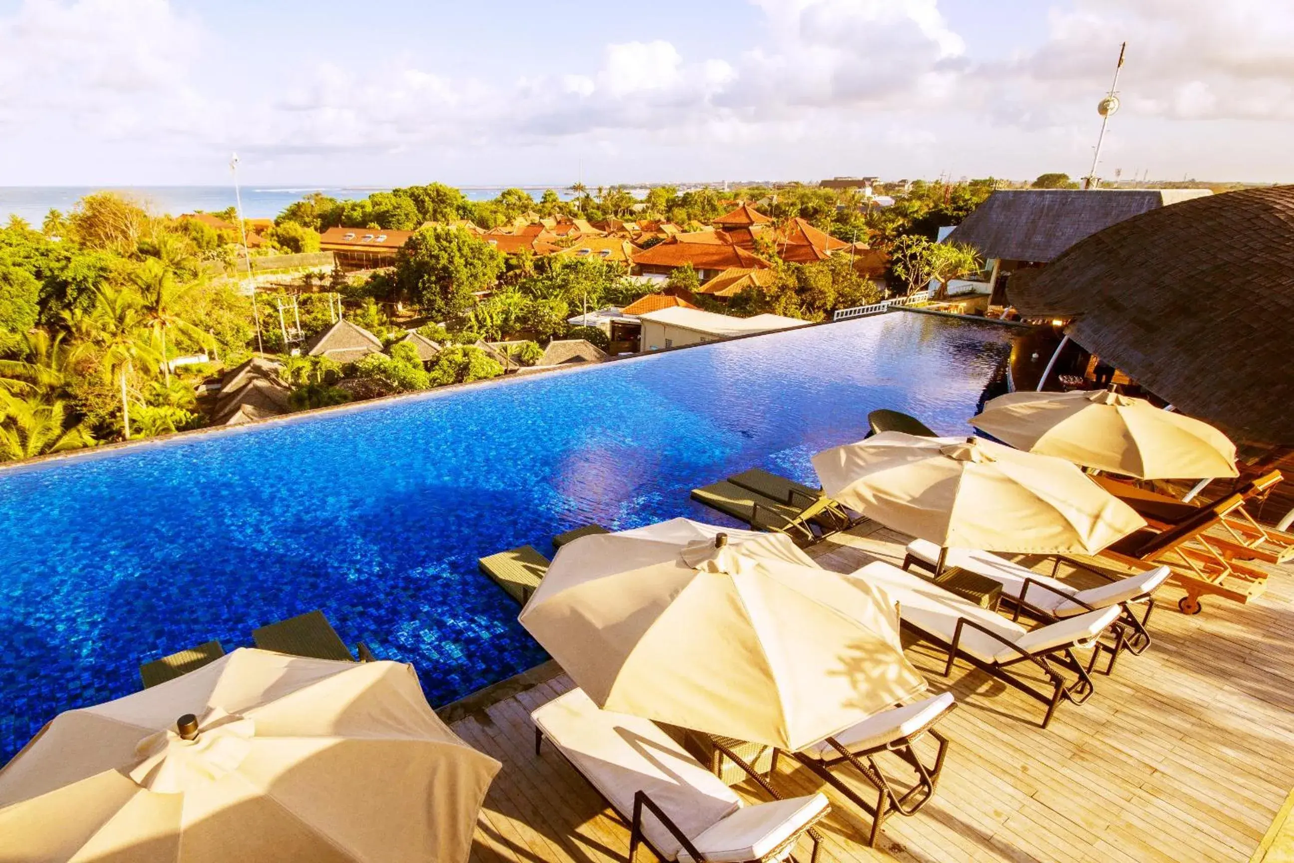 Bird's eye view in FOX Hotel Jimbaran Beach Bali Bird's eye view in FOX Hotel Jimbaran Beach Bali