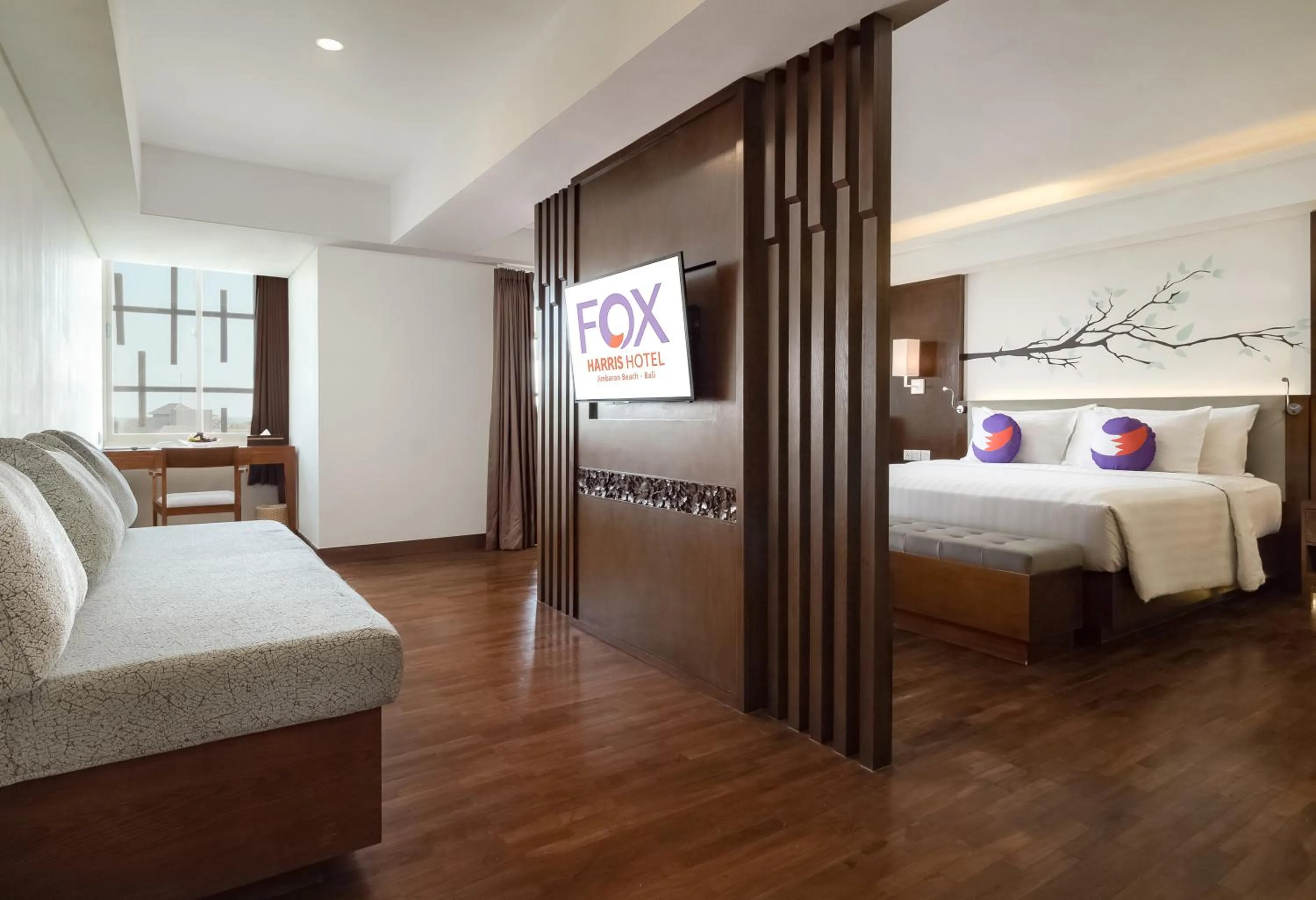 Bed in FOX Hotel Jimbaran Beach Bali