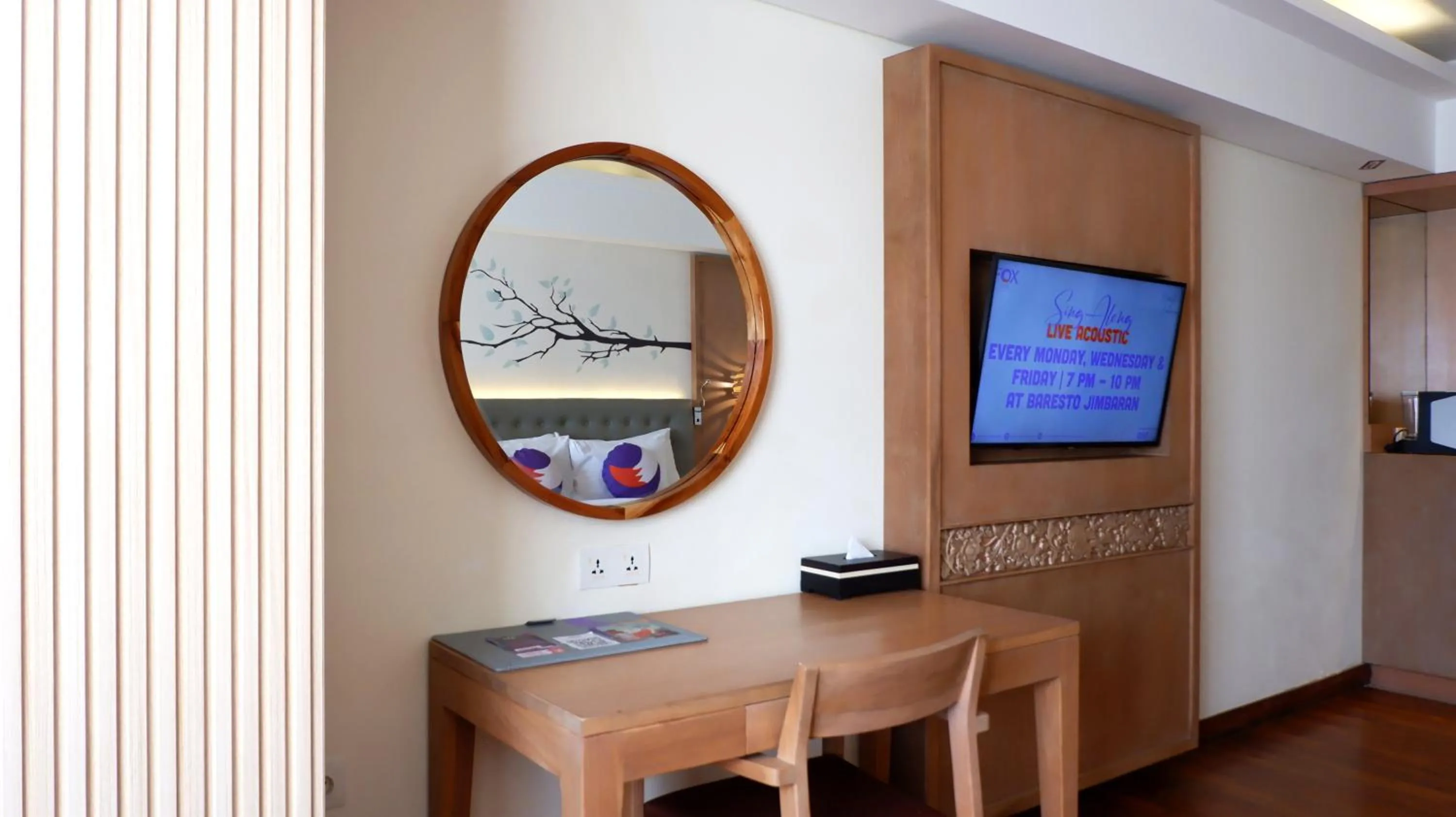 TV and multimedia in FOX Hotel Jimbaran Beach Bali