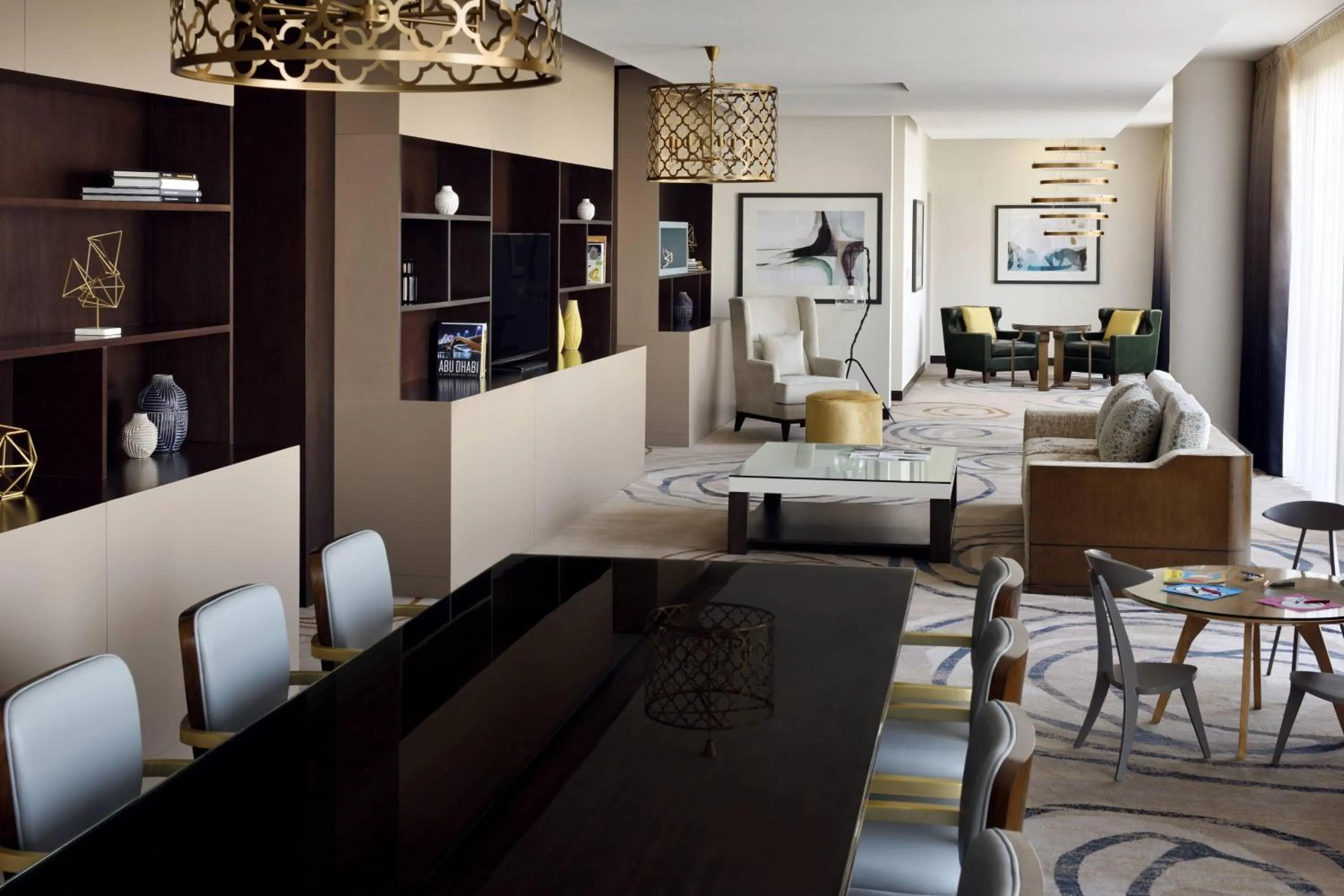 Lounge or bar in Marriott Executive Apartments Downtown, Abu Dhabi