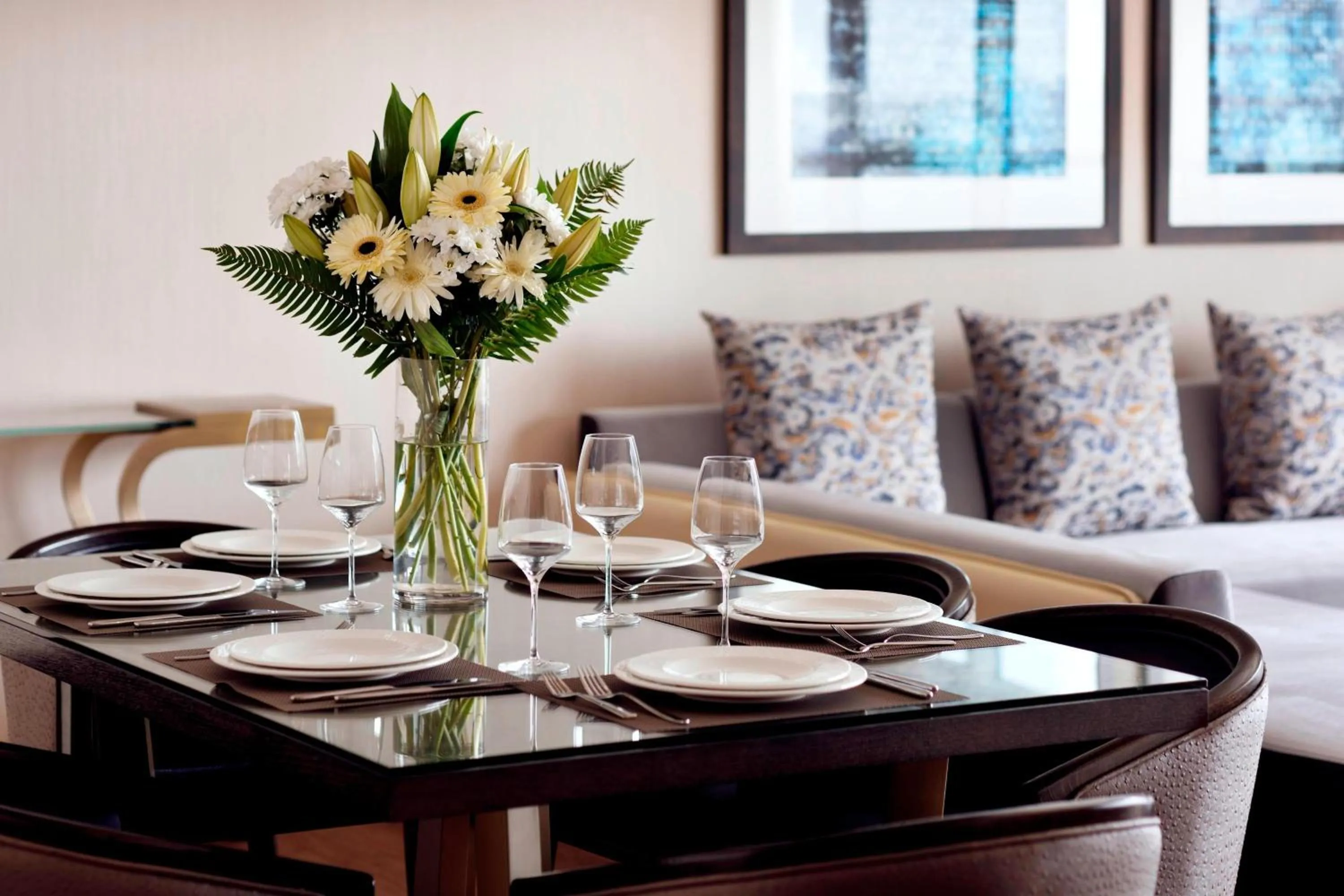 Photo of the whole room in Marriott Executive Apartments Downtown, Abu Dhabi