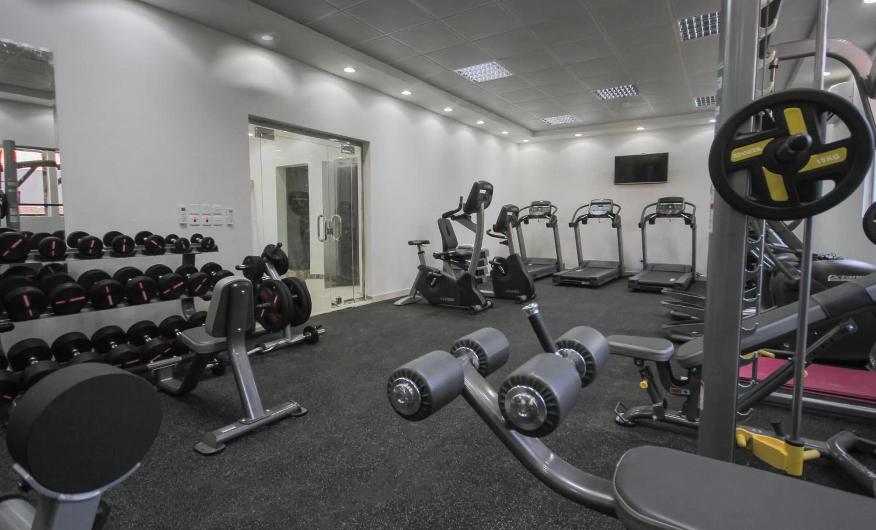 Fitness centre/facilities in Marsa Diba Hotel