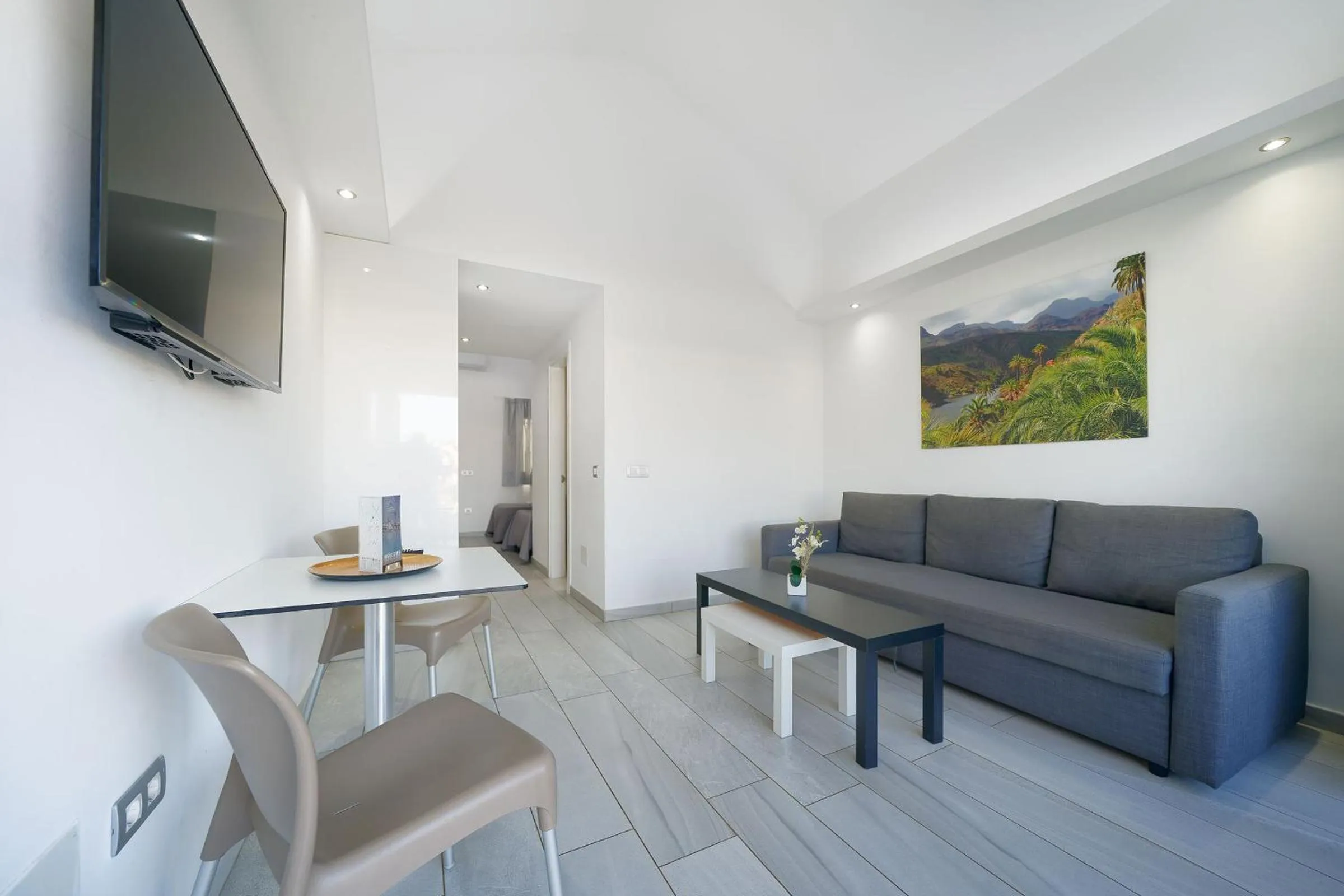 Living room in Maspalomas Lago Canary Sunset