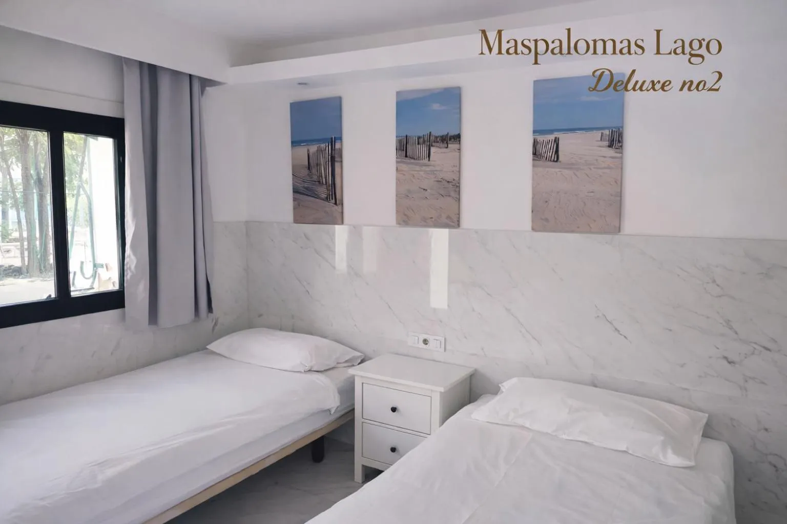 Bed in Maspalomas Lago Canary Sunset