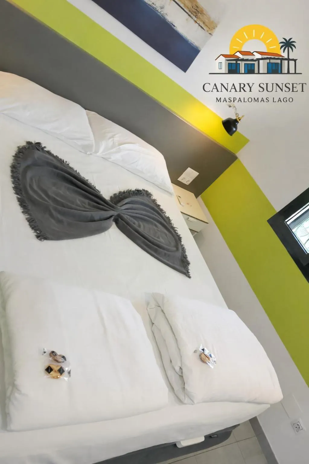 Bed in Maspalomas Lago Canary Sunset