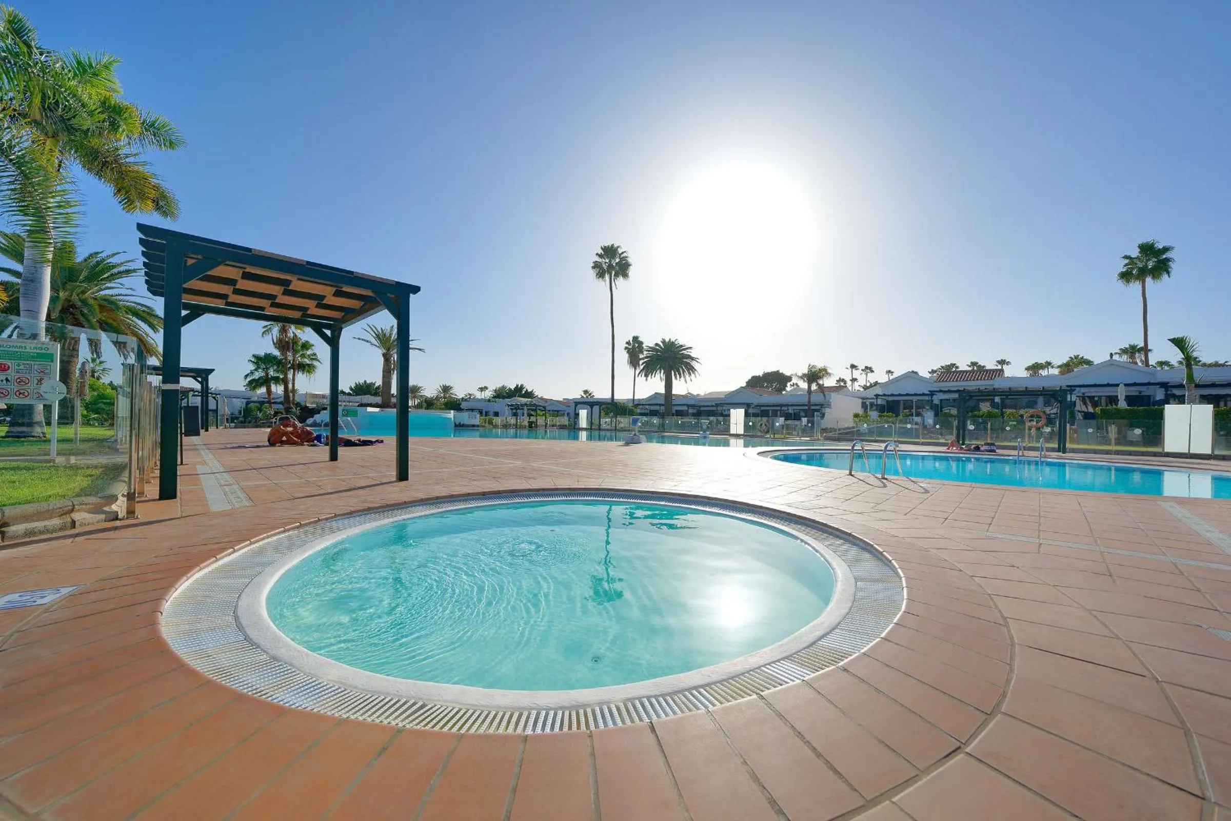 Property building in Maspalomas Lago Canary Sunset