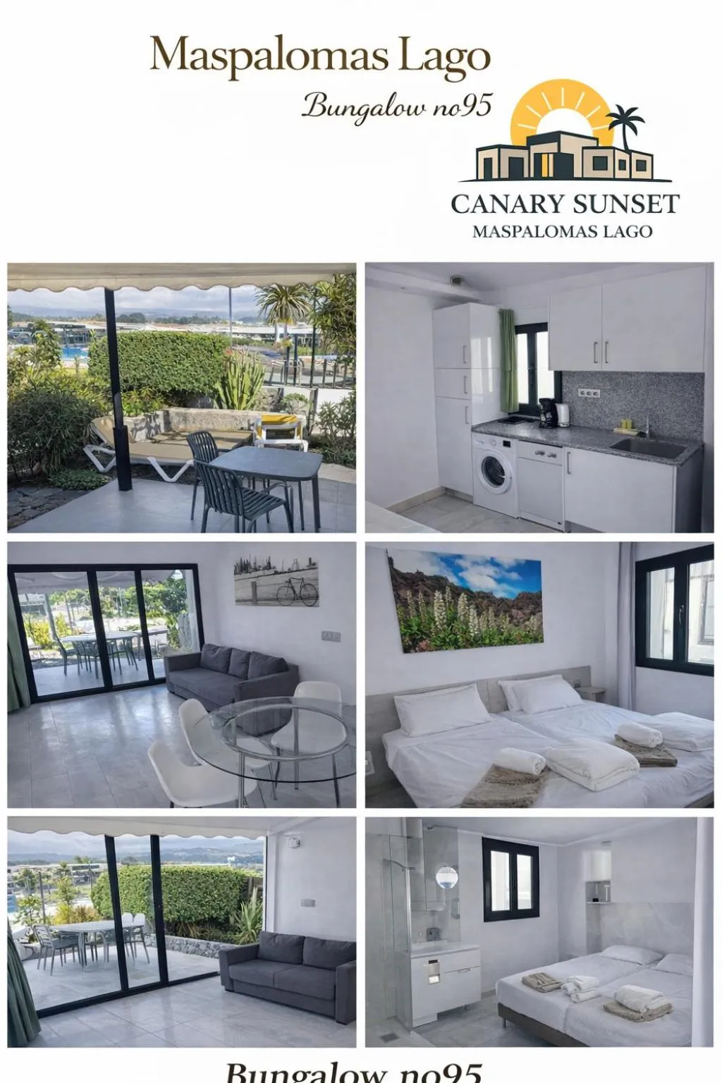 Maspalomas Lago Canary Sunset