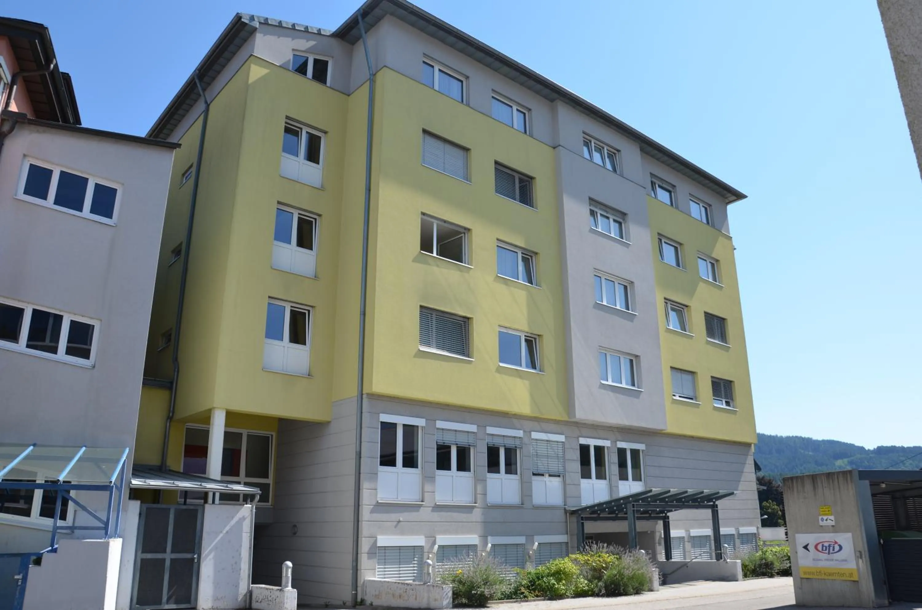 Facade/entrance in Kolpinghaus Spittal