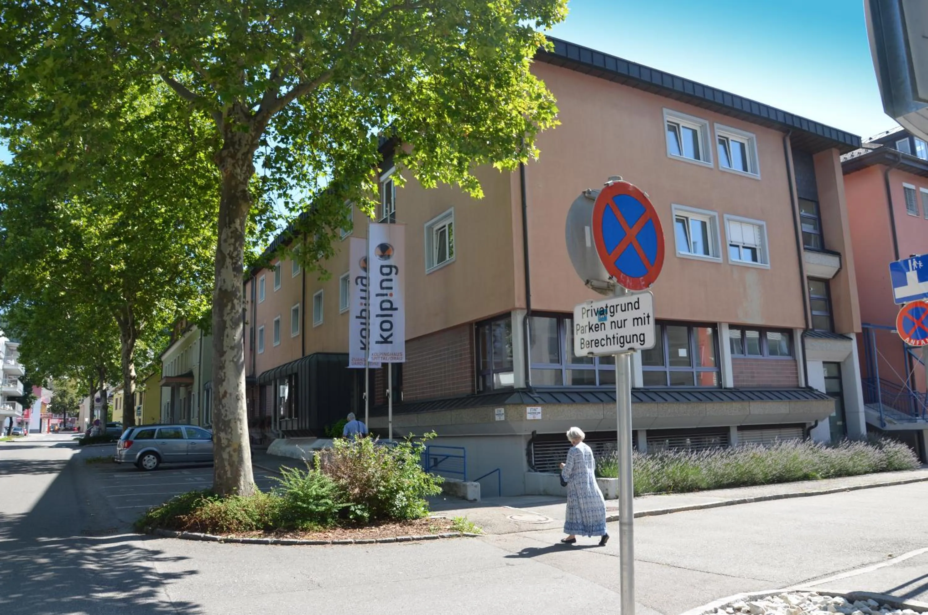 Facade/entrance in Kolpinghaus Spittal