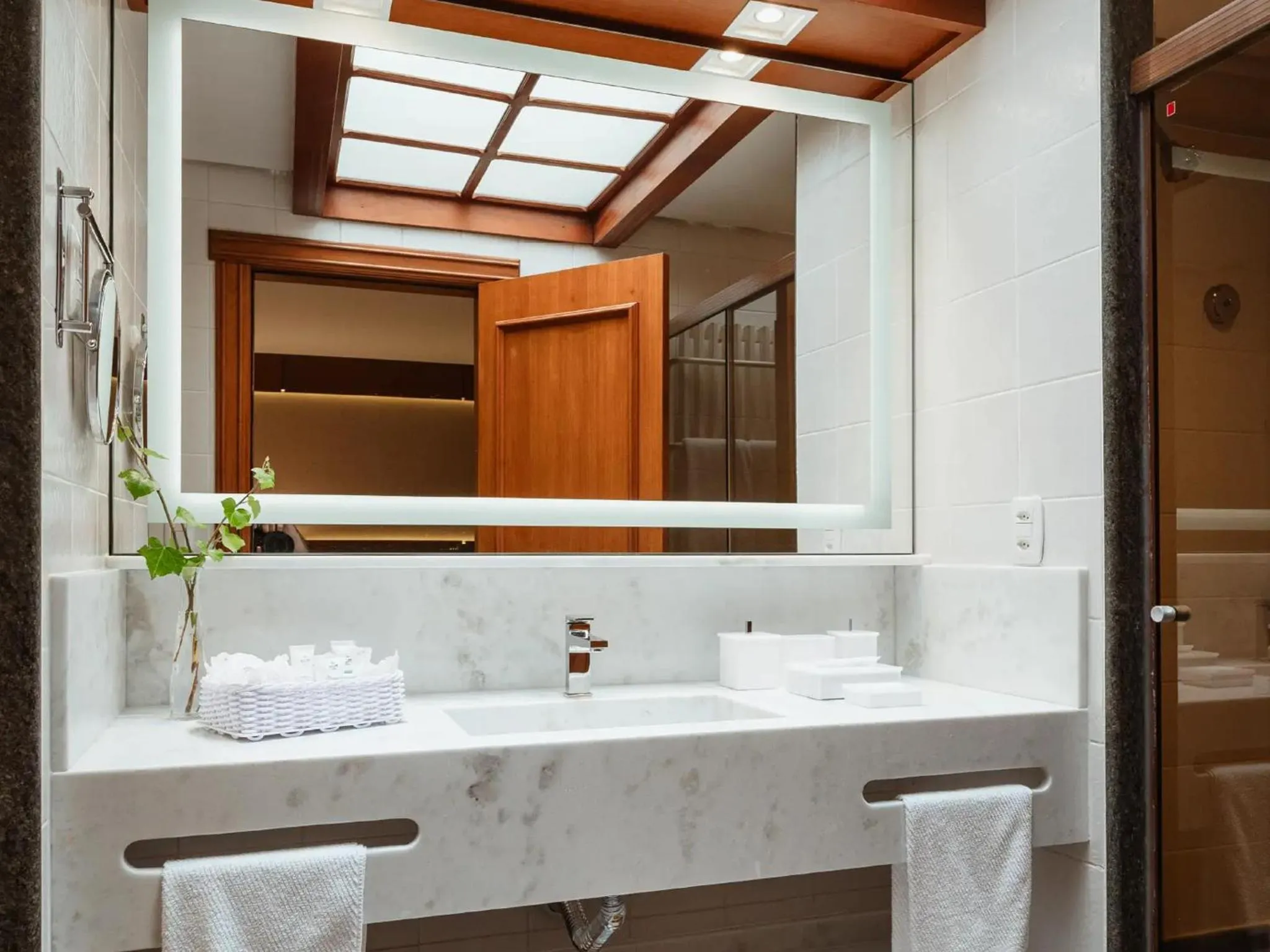 Bathroom in Kurotel Centro Contemporâneo de Saúde e Bem Estar