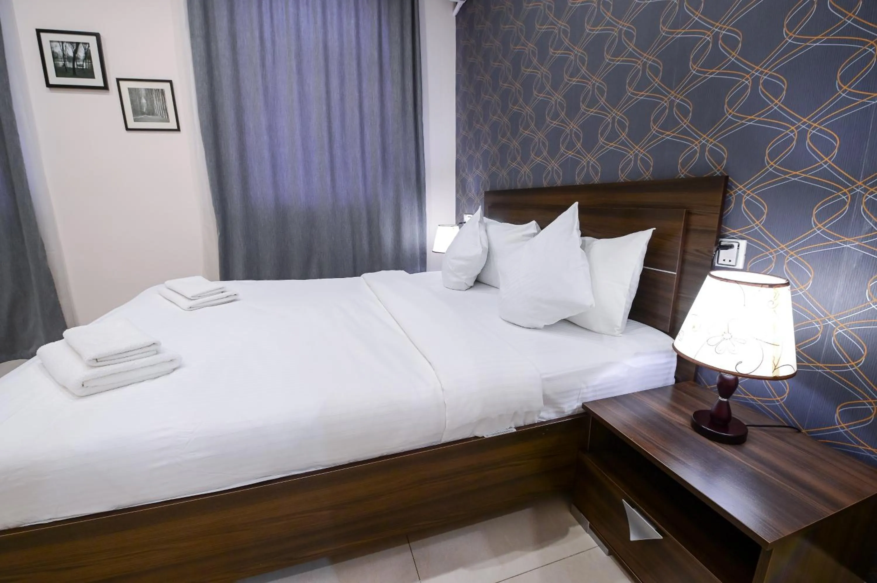 Bed in Mia Casa Hotel Yerevan