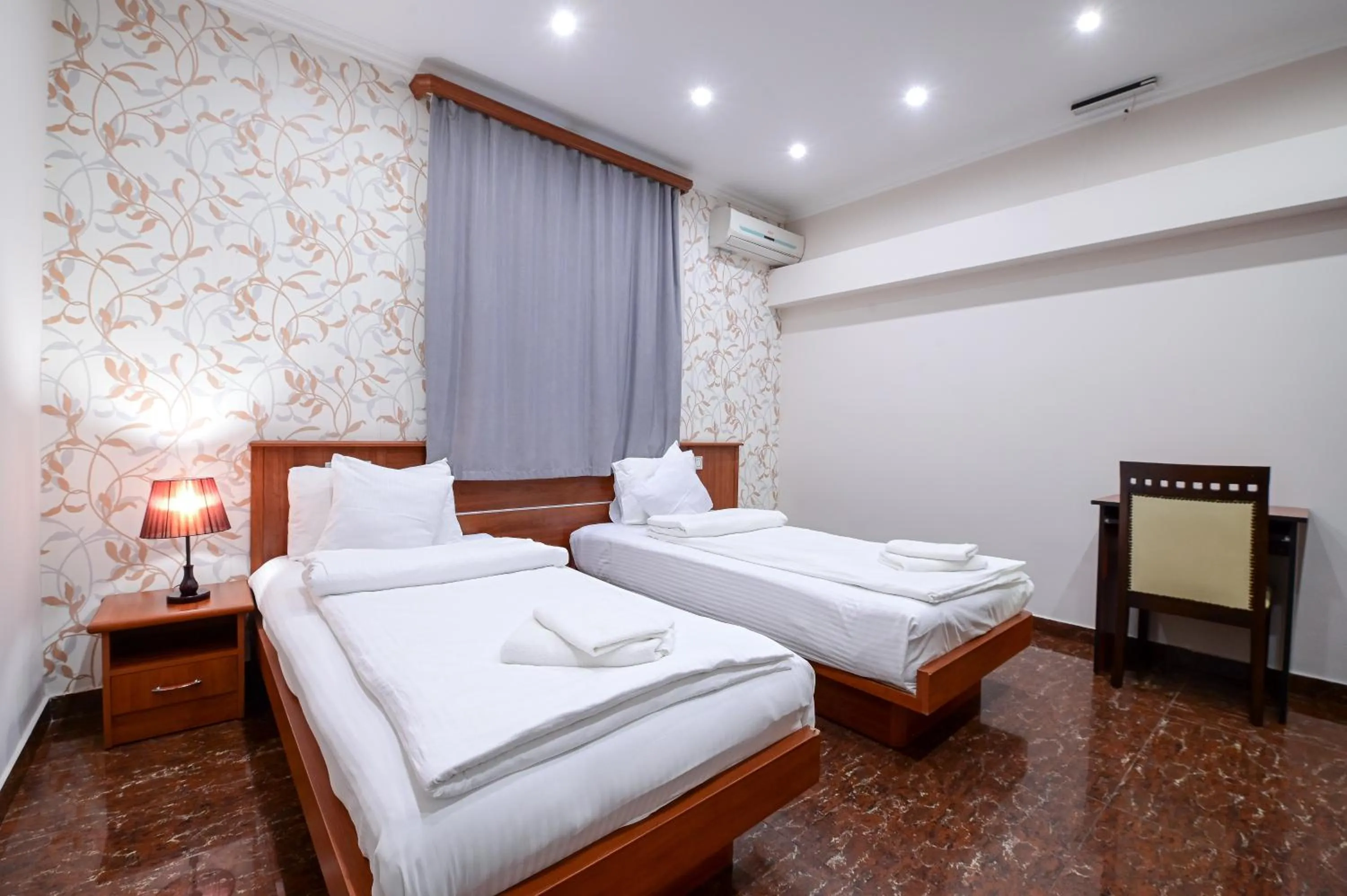 Bed in Mia Casa Hotel Yerevan