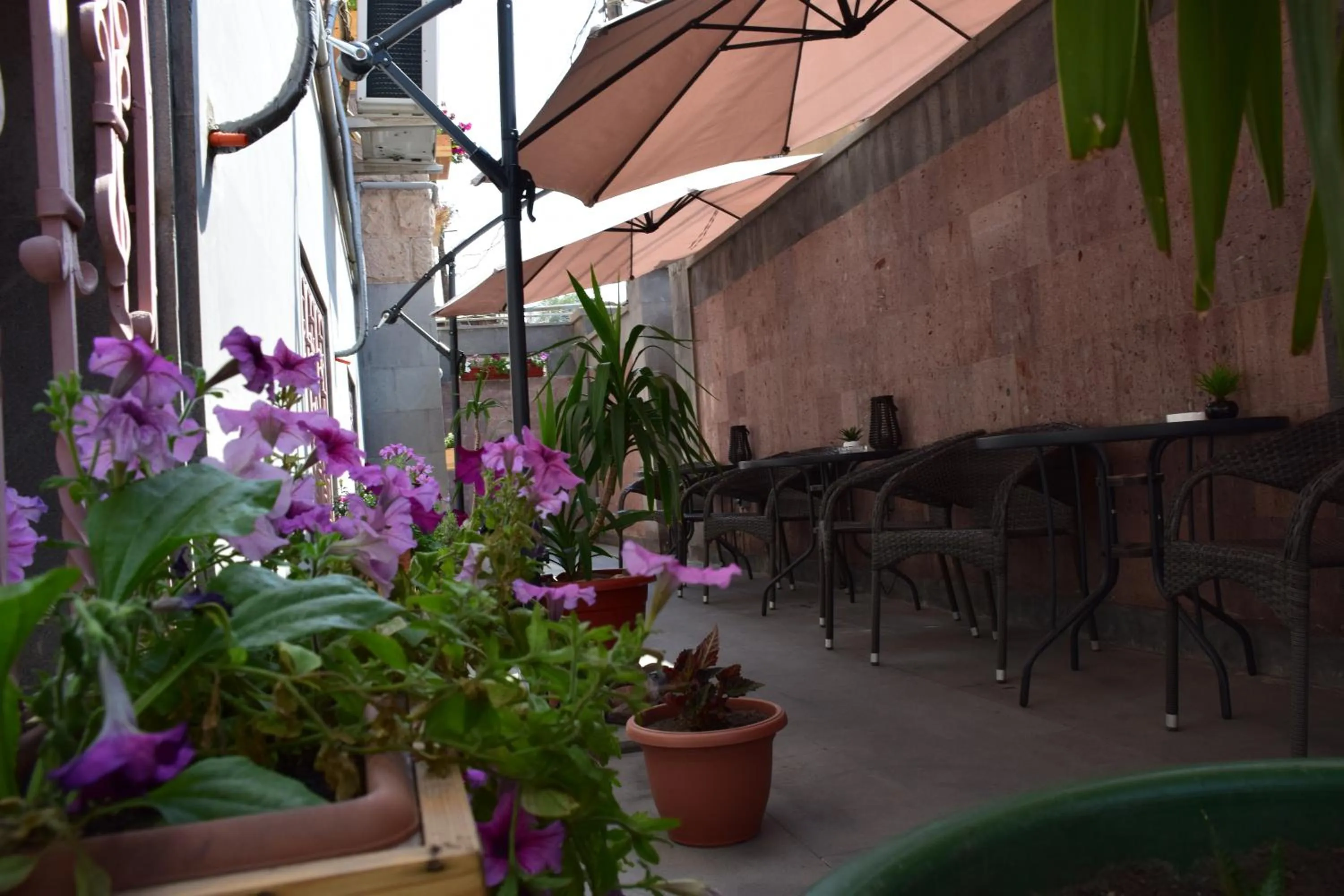 Patio in Mia Casa Hotel Yerevan