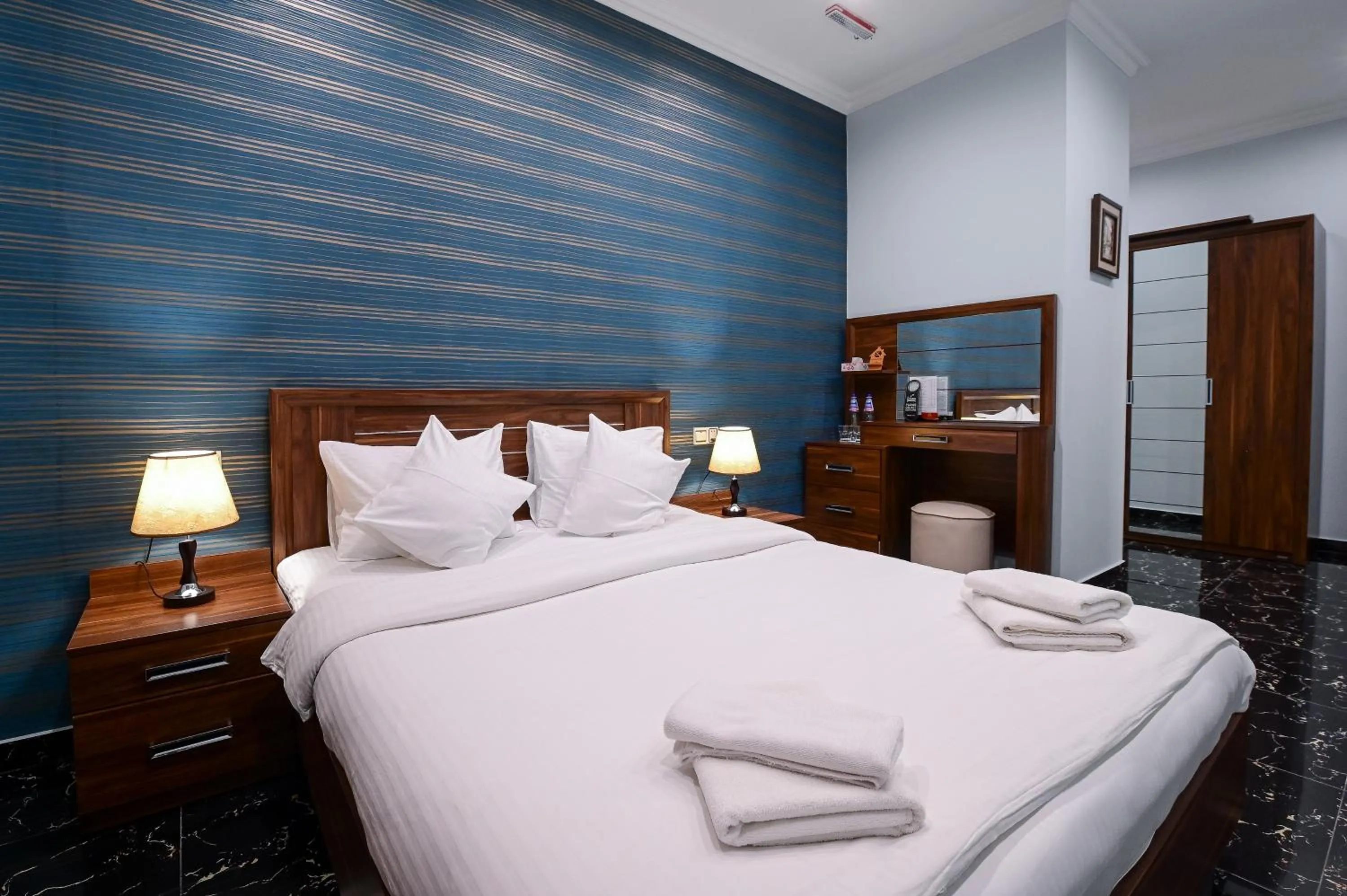 Bed in Mia Casa Hotel Yerevan