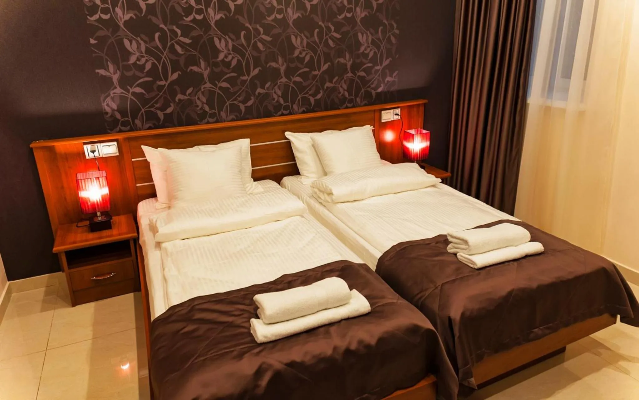 Bed in Mia Casa Hotel Yerevan