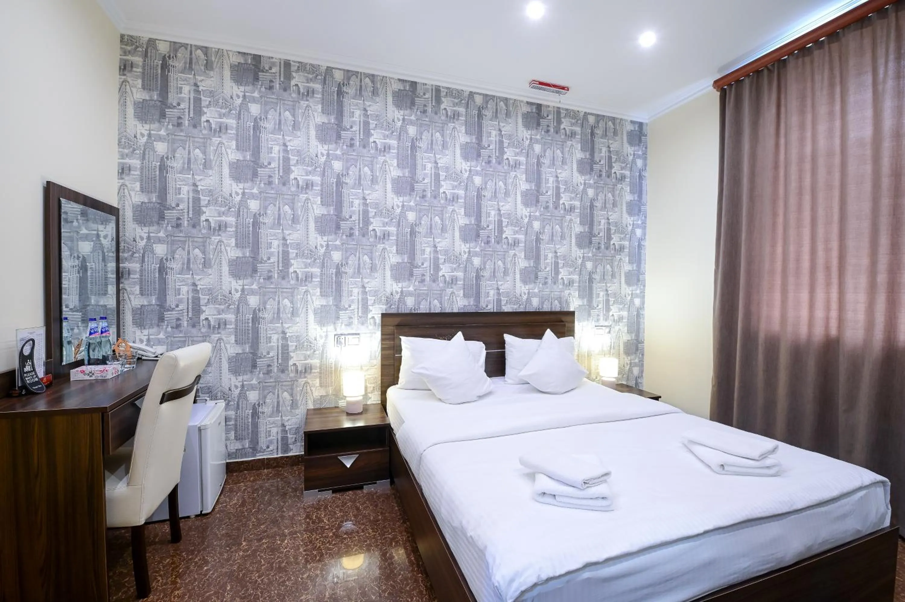 Bed in Mia Casa Hotel Yerevan