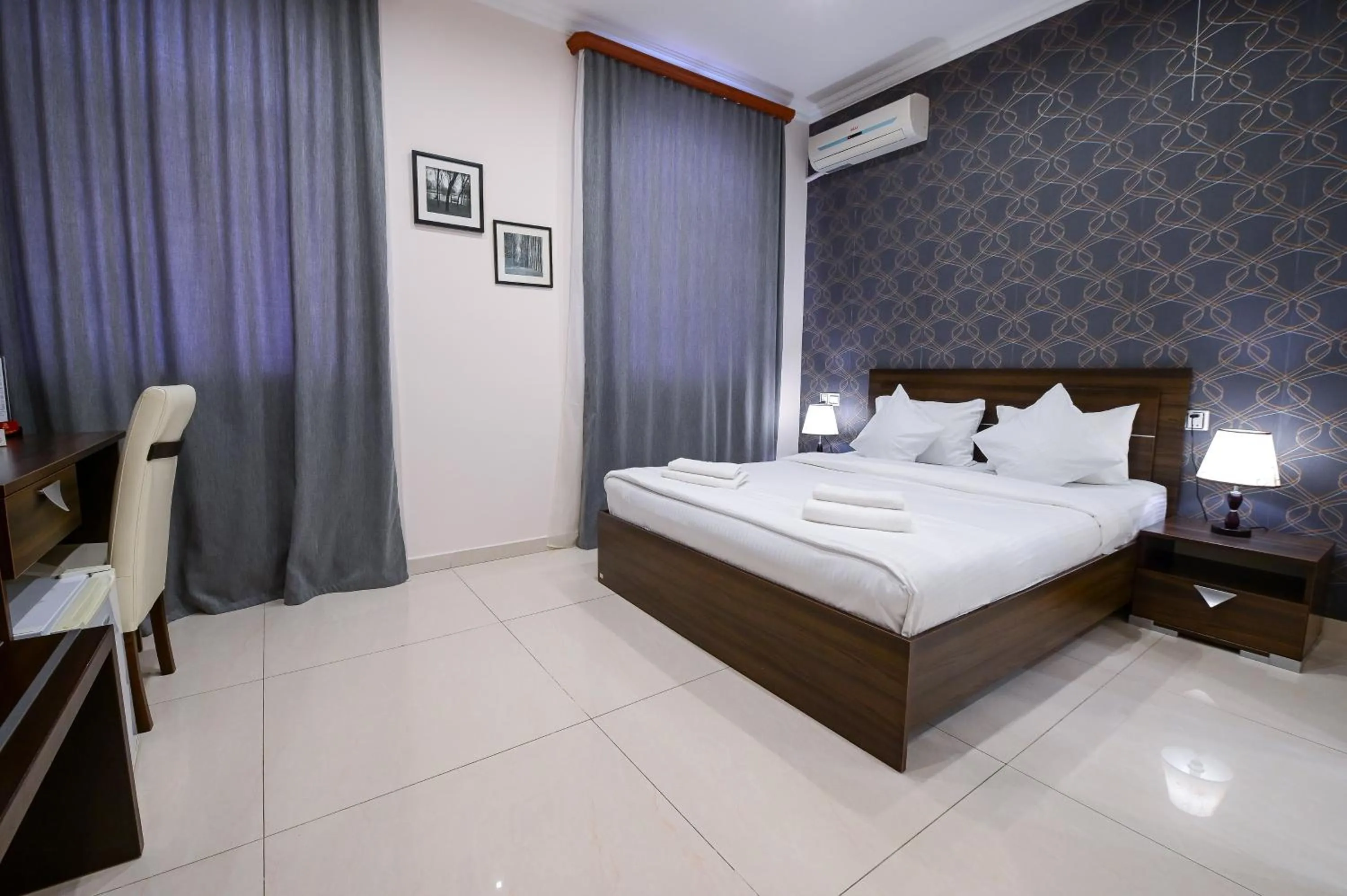 Bed in Mia Casa Hotel Yerevan