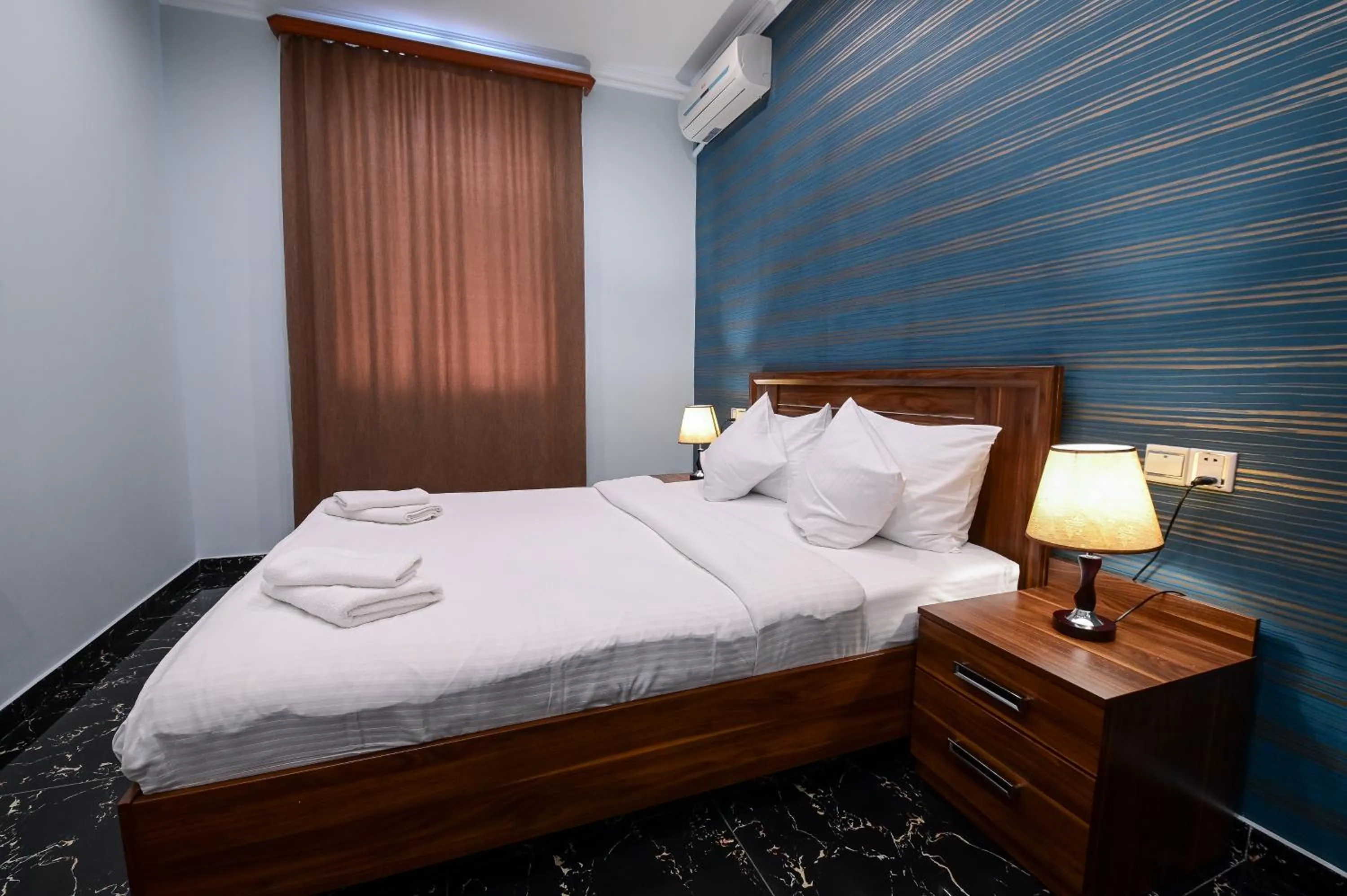 Bed in Mia Casa Hotel Yerevan