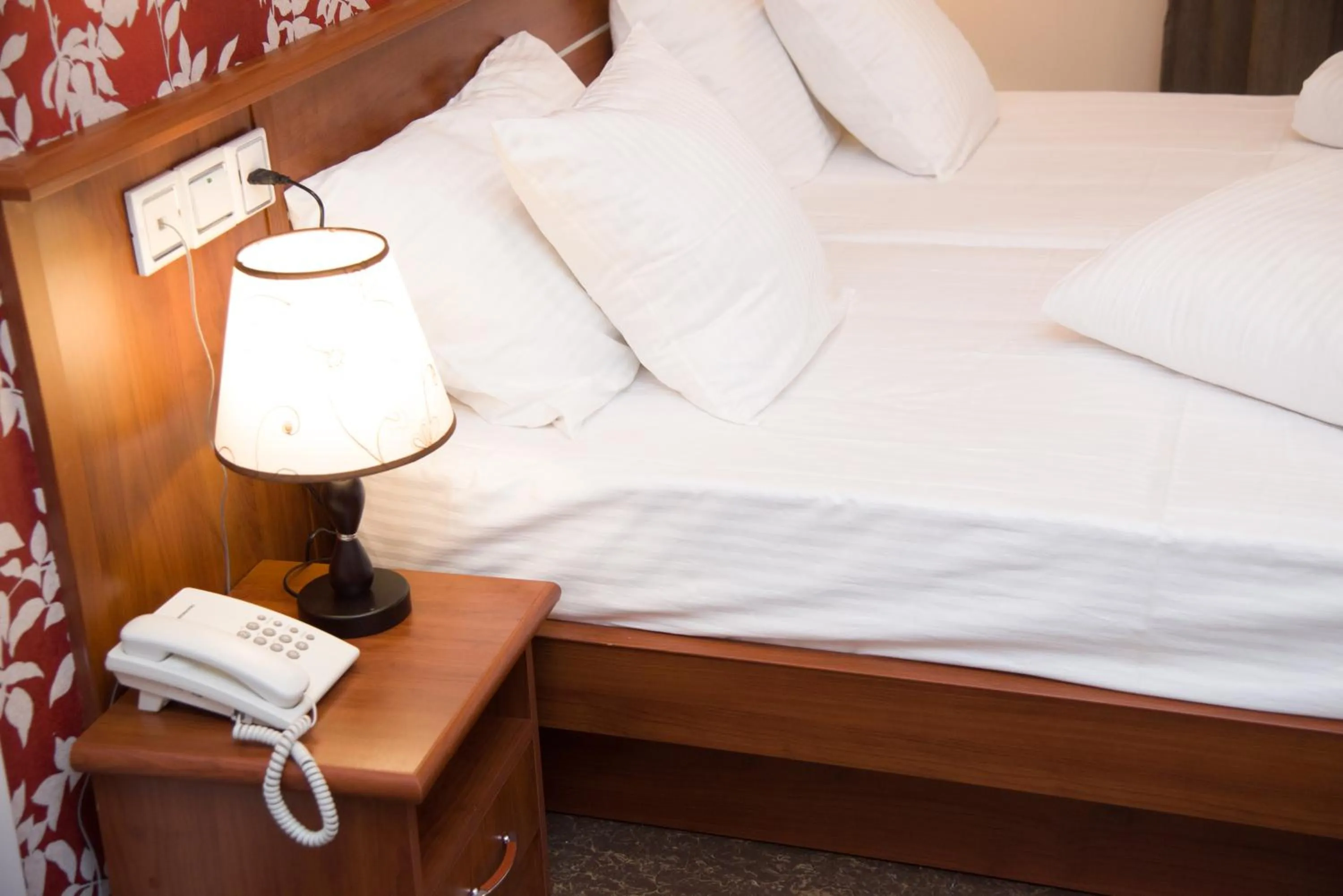 Bed in Mia Casa Hotel Yerevan