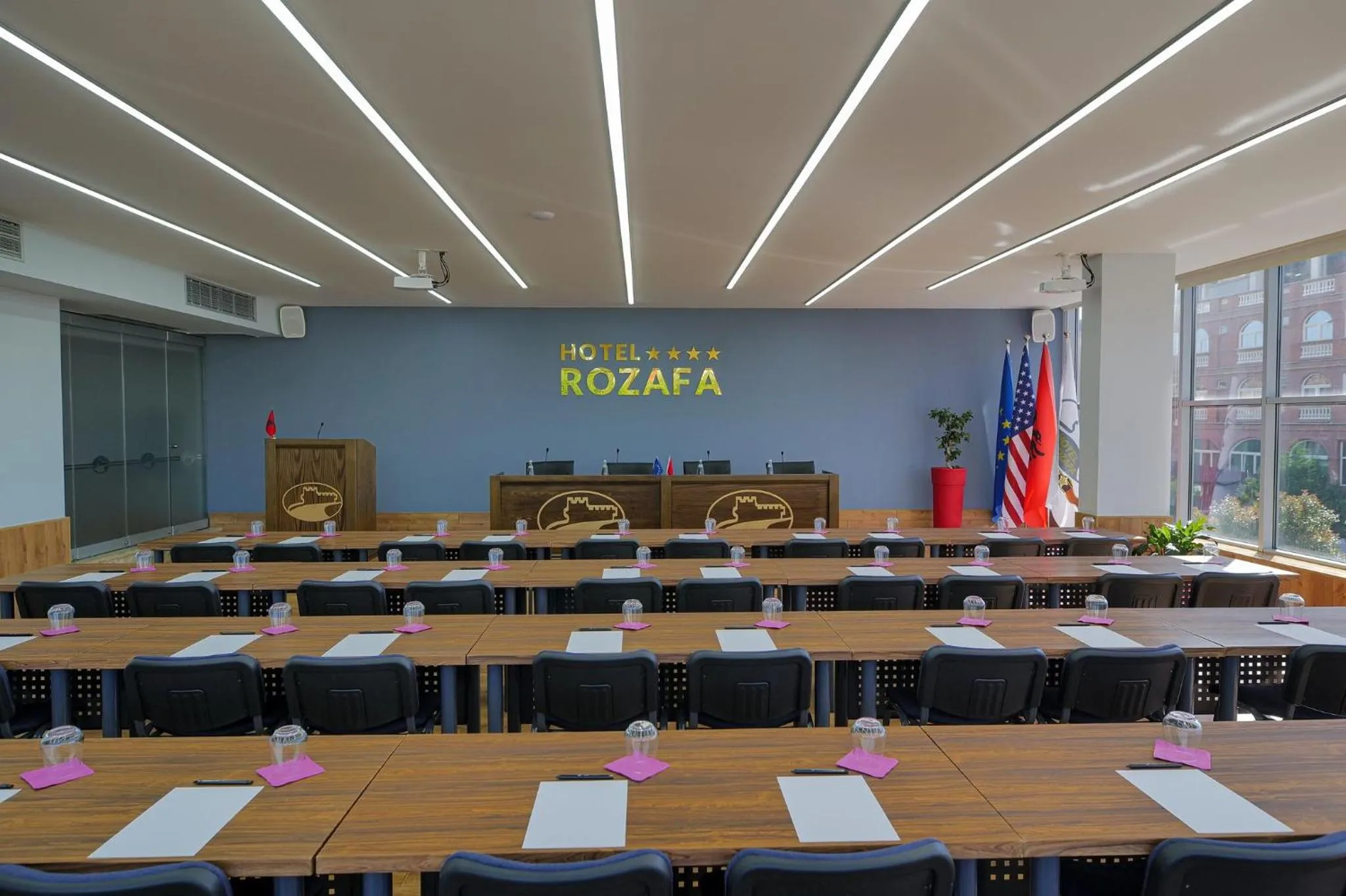 Meeting/conference room in Rozafa Hotel